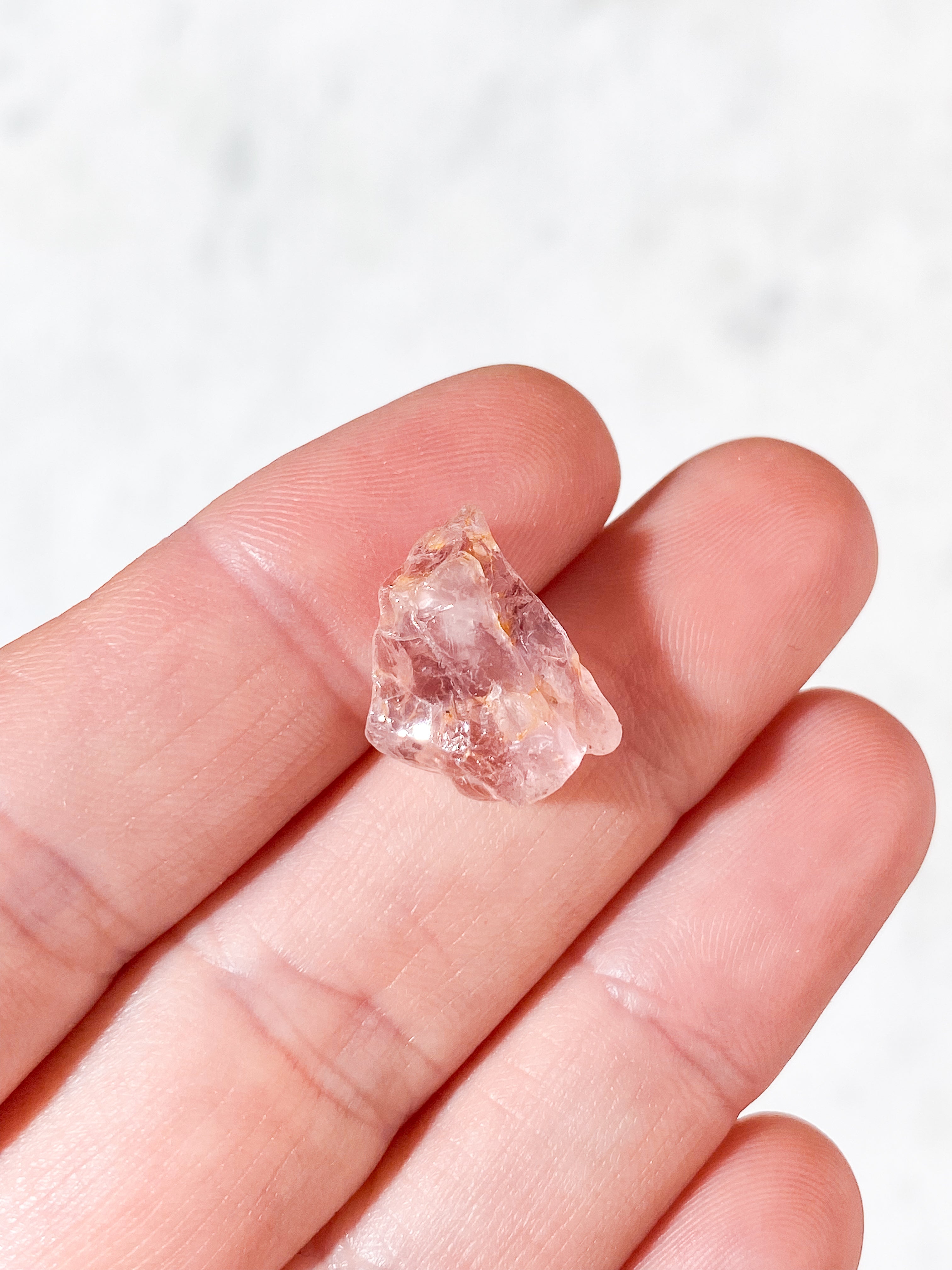 Pink Turmalin Rå (Nr. 2) Eksklusiv Kvalitet