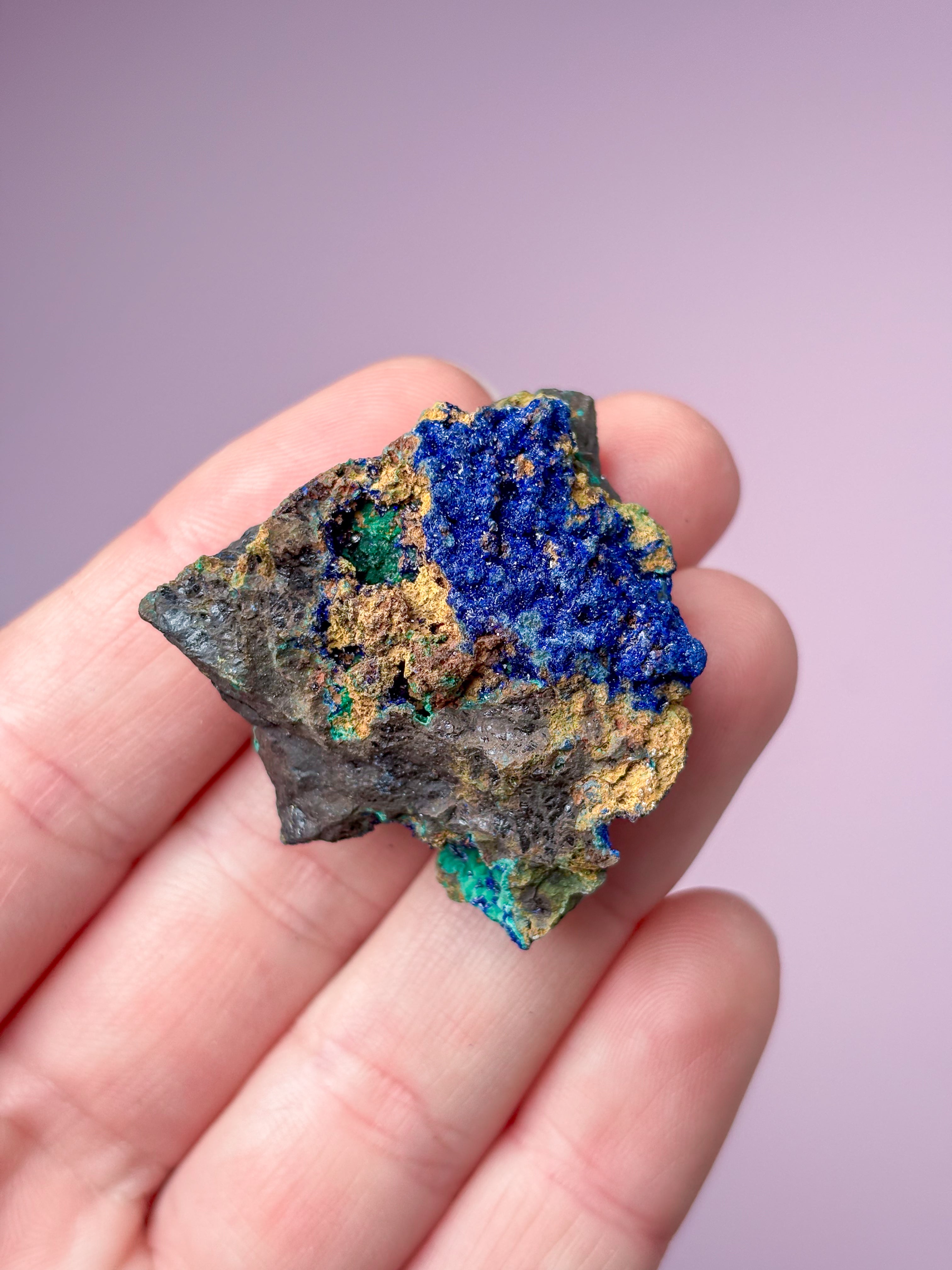 Azuritkluster (nr 16)