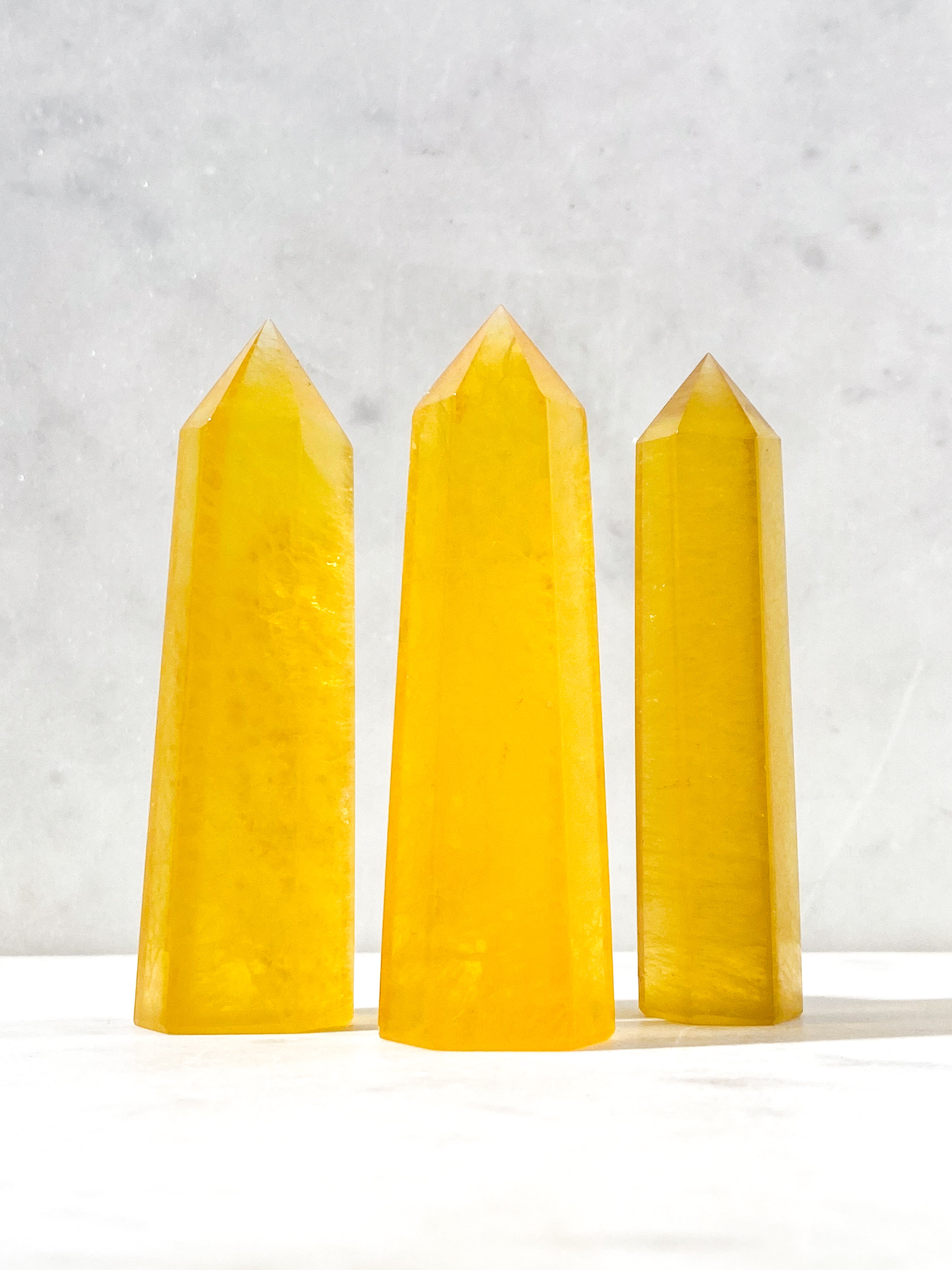 Gul Fluorit Tårn - Eksklusiv Kvalitet