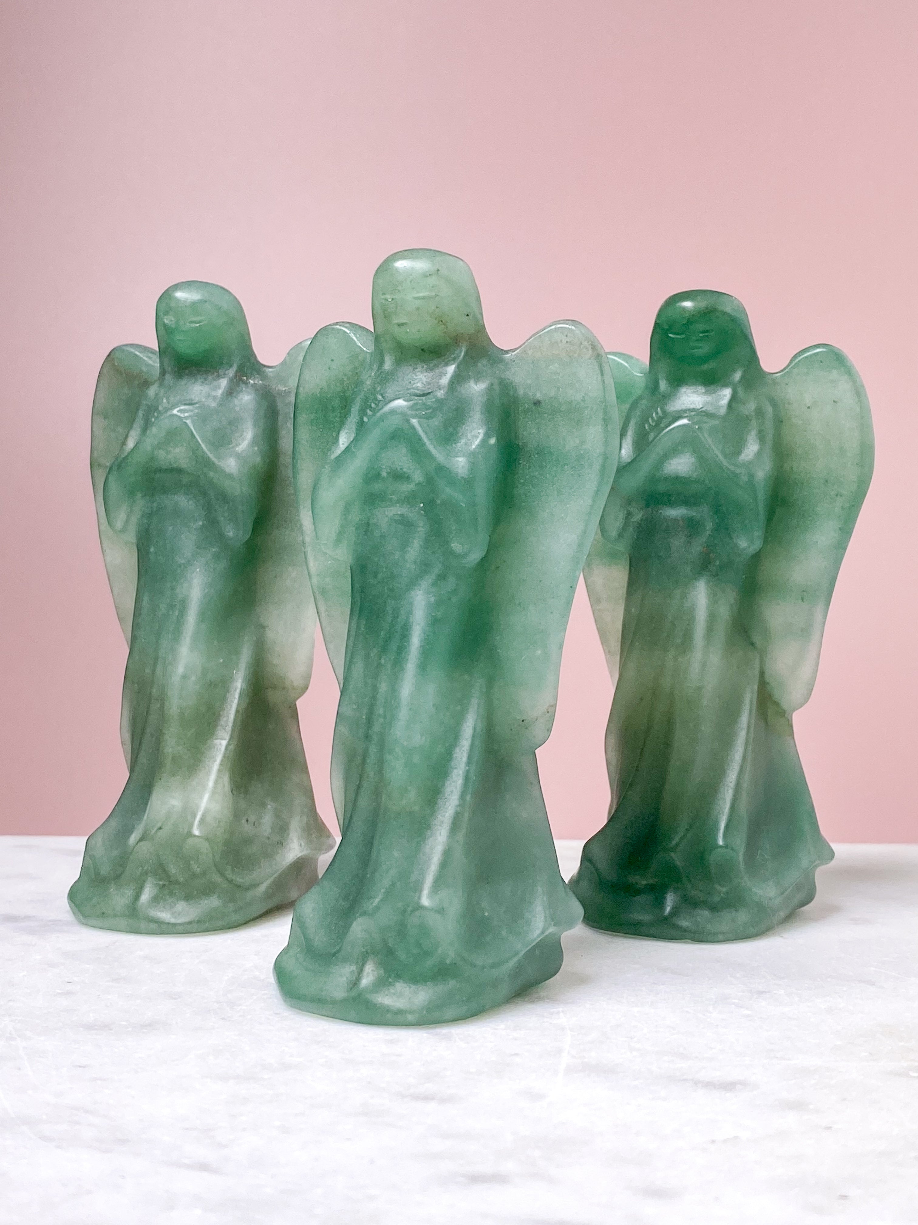 Green Aventurine Angel