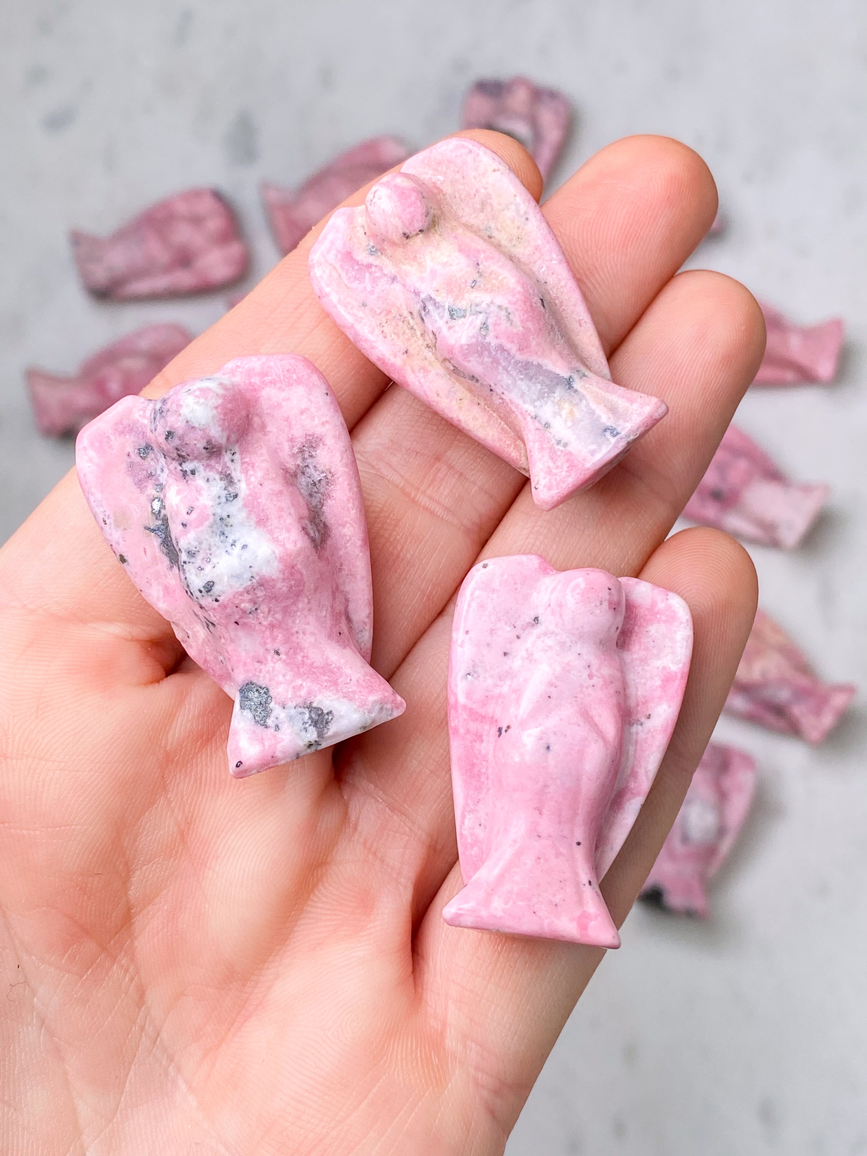 Rhodochrosit ängel (nr 7)