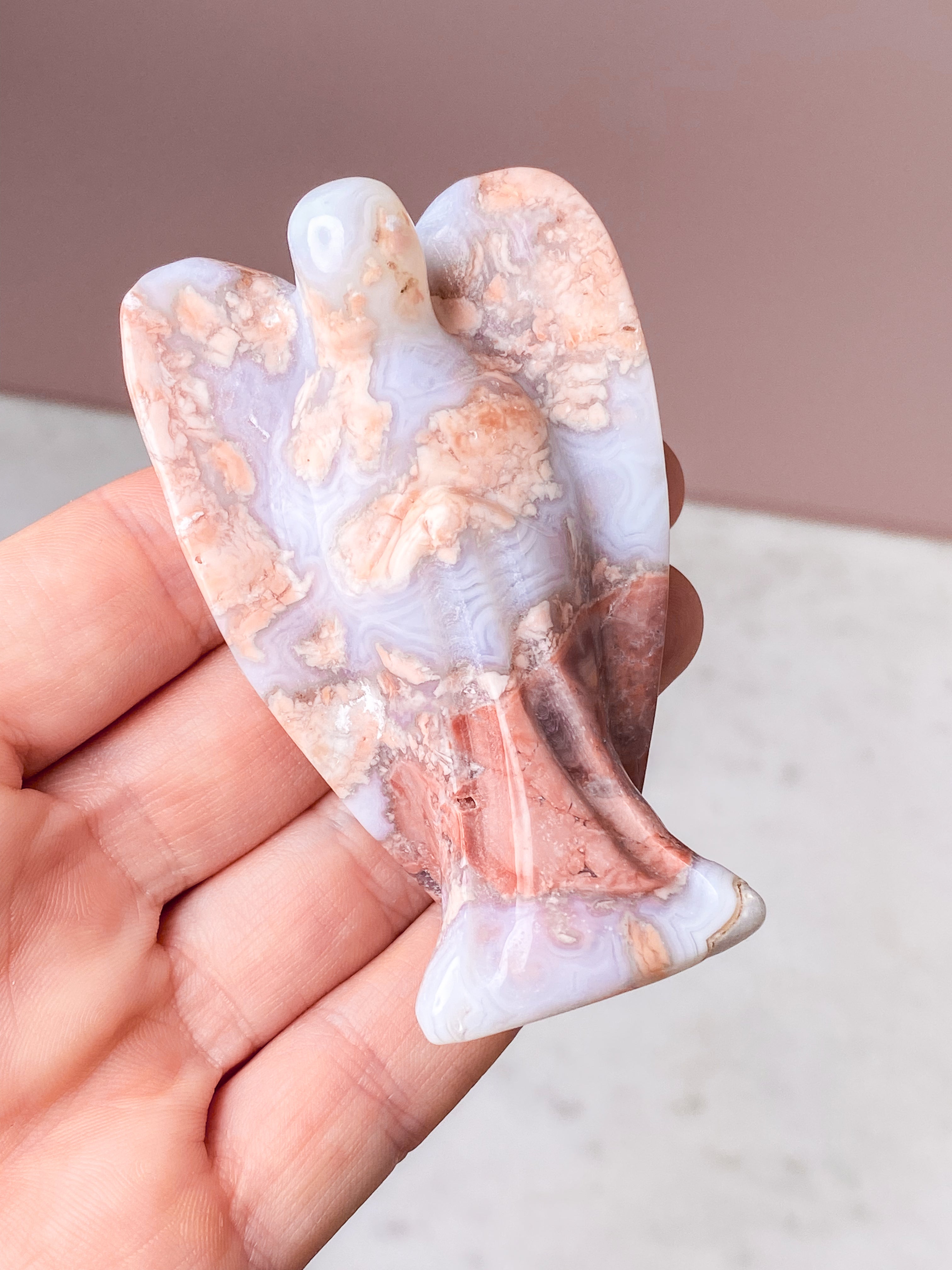 Rosa Agatängel (nr 1)