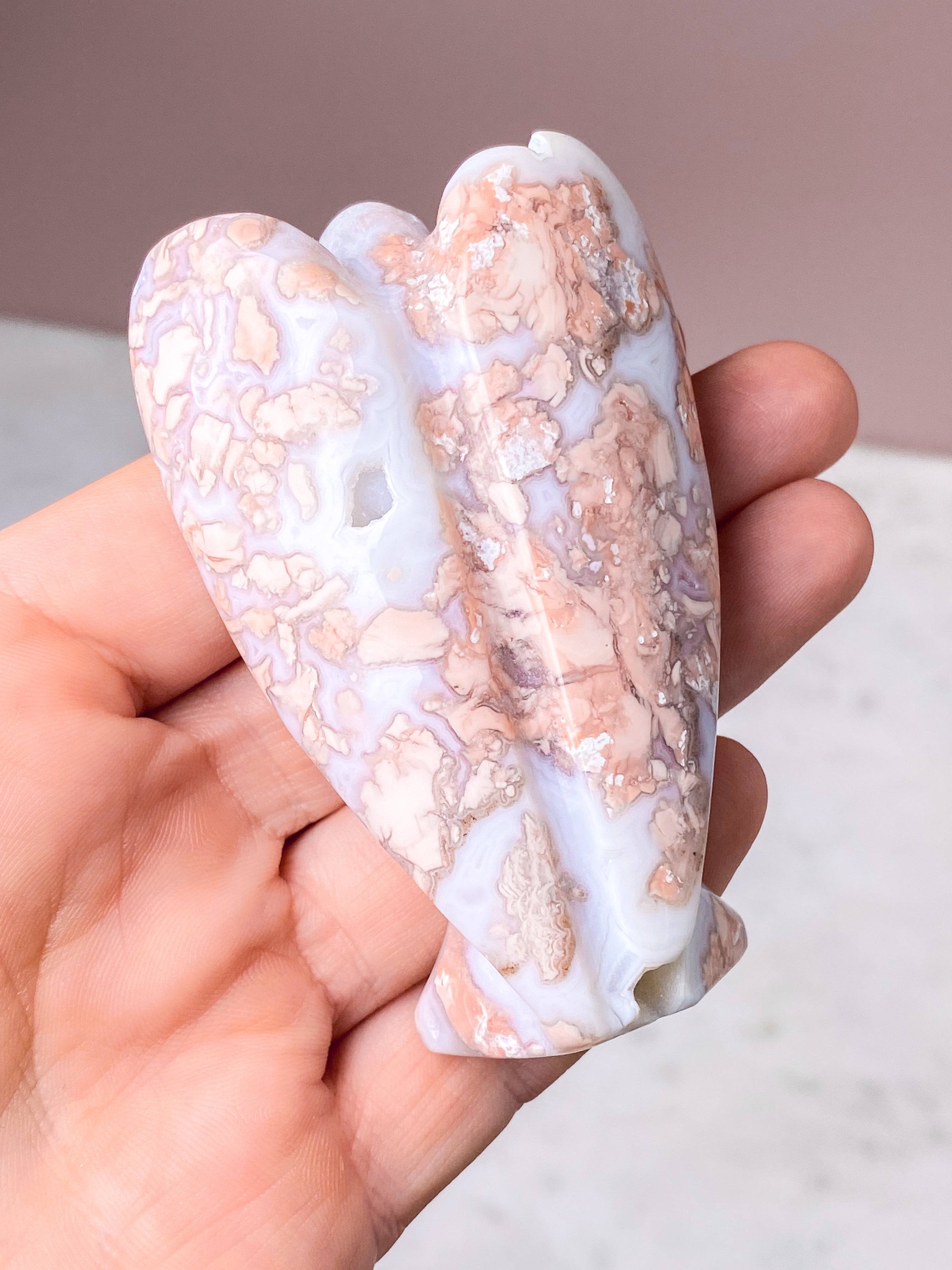 Rosa Agatängel (nr 1)