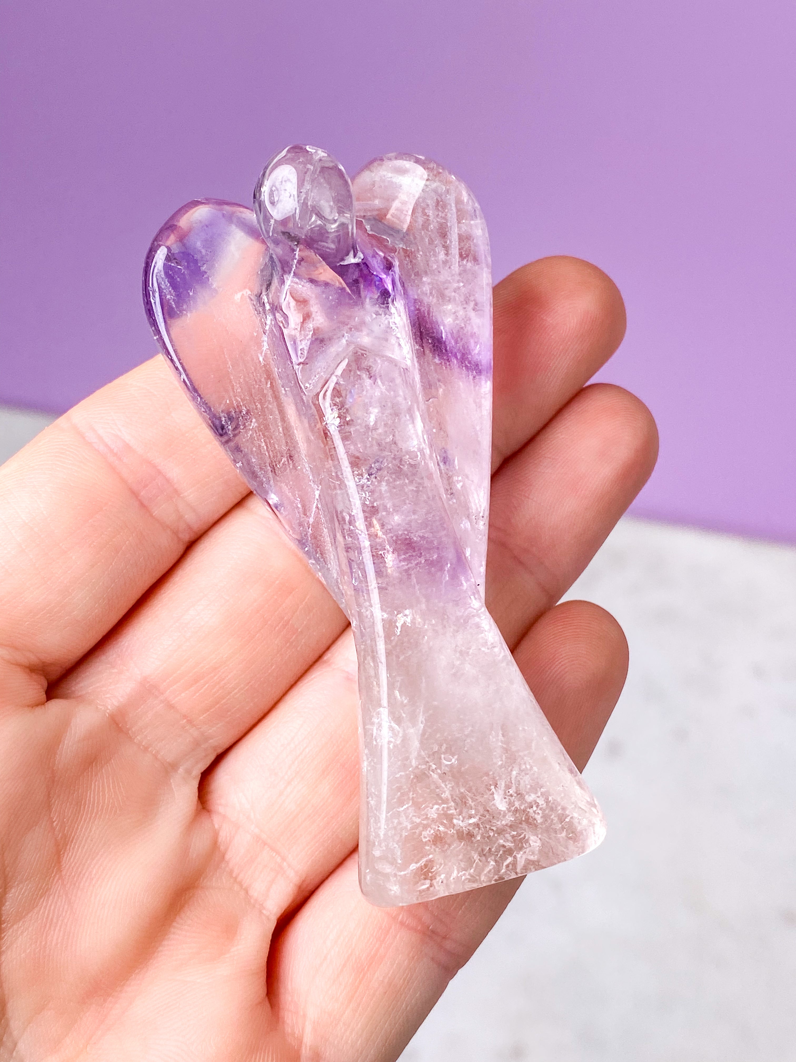 Smokey Phantom Ametistängel (nr 1)