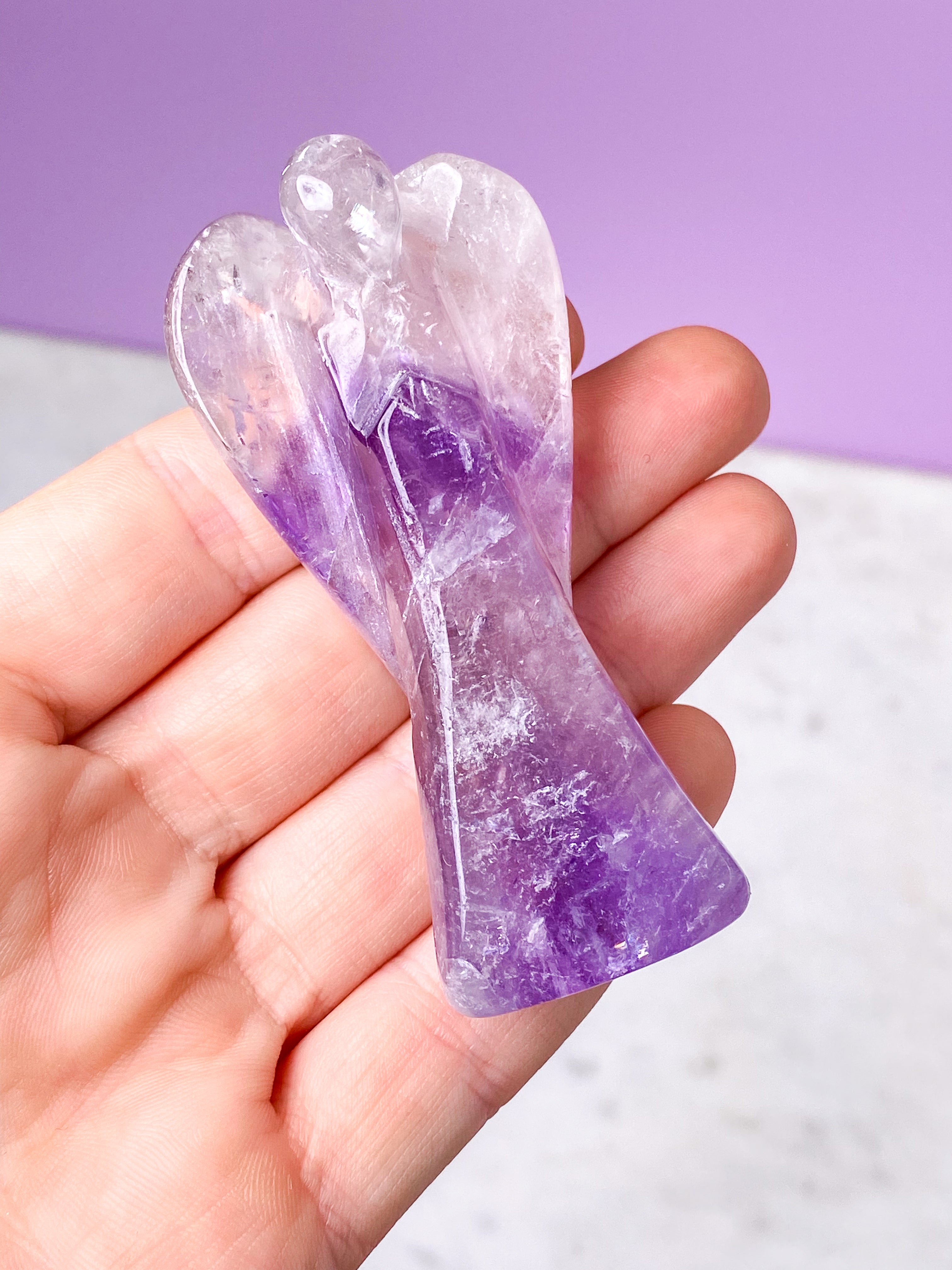 Smokey Phantom Ametistängel (nr 1)