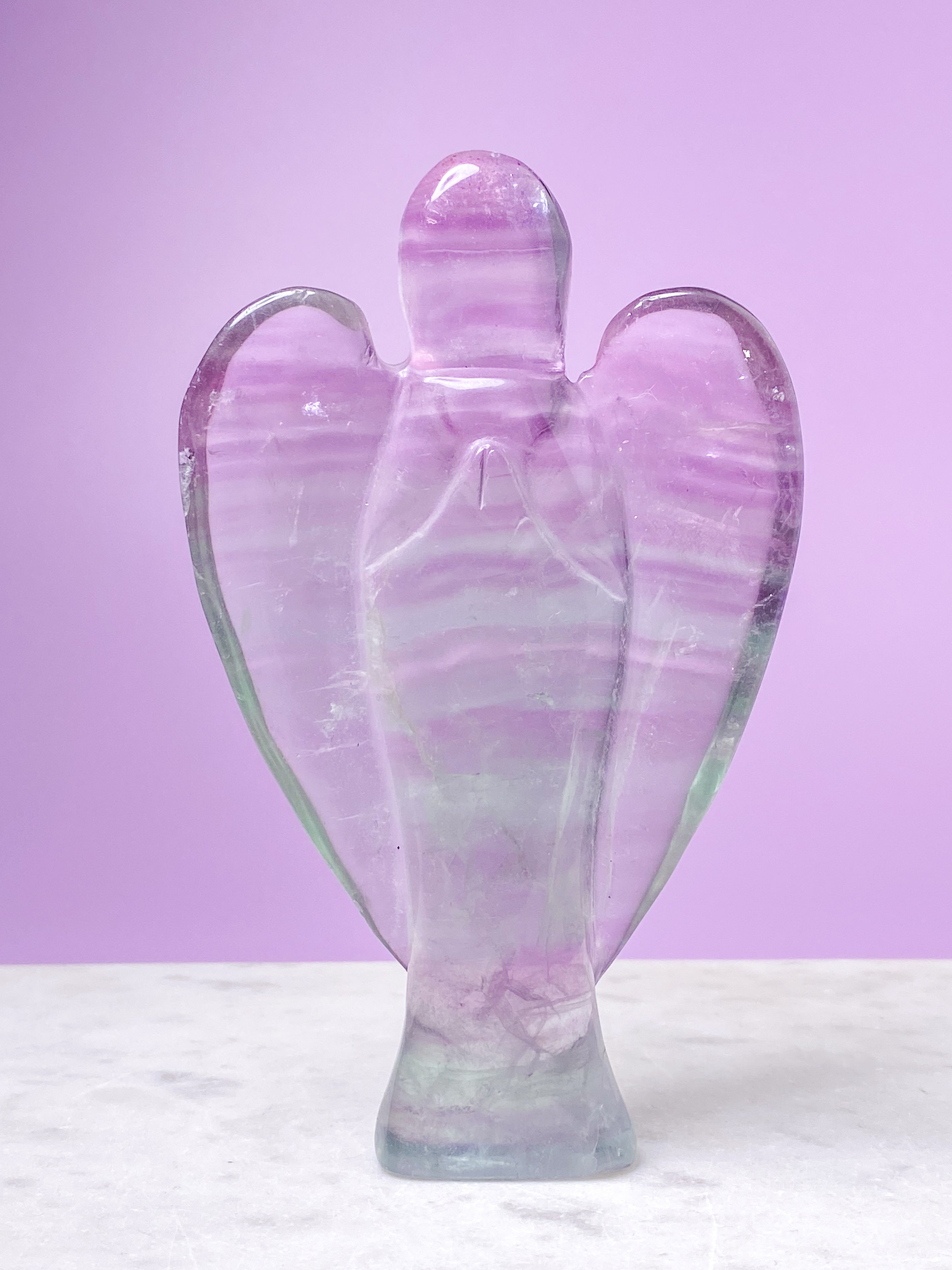 Regnbue Fluorit Engel (Nr. 1)