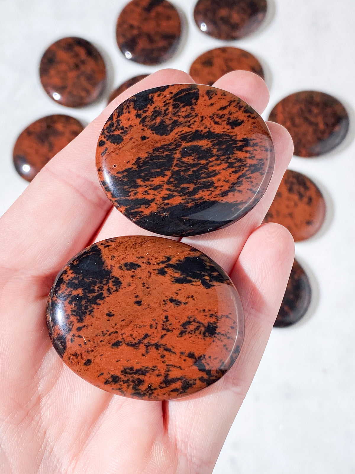 Mahogni Obsidian Disc