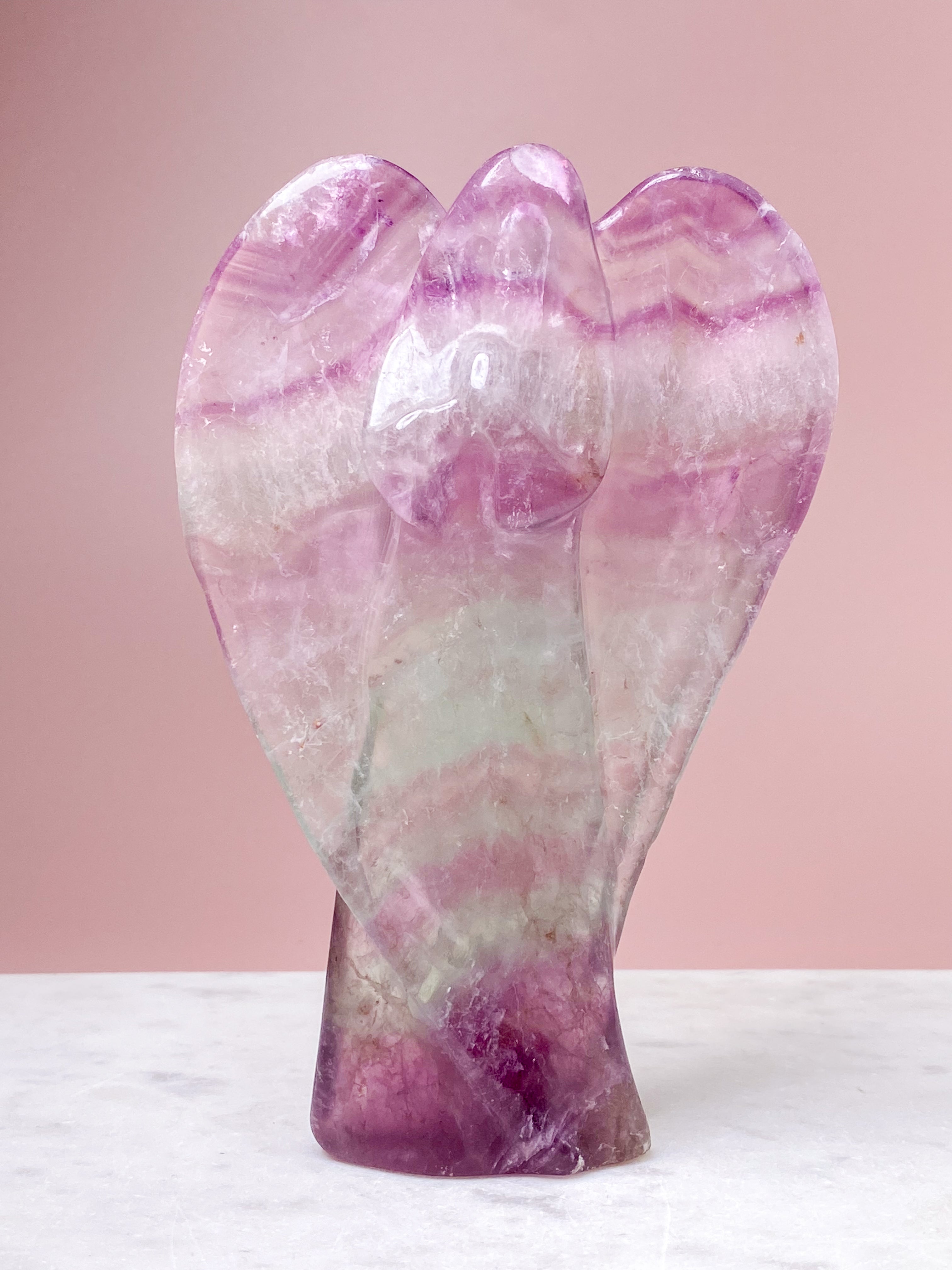 Rainbow Fluorite Angel (No. 1)