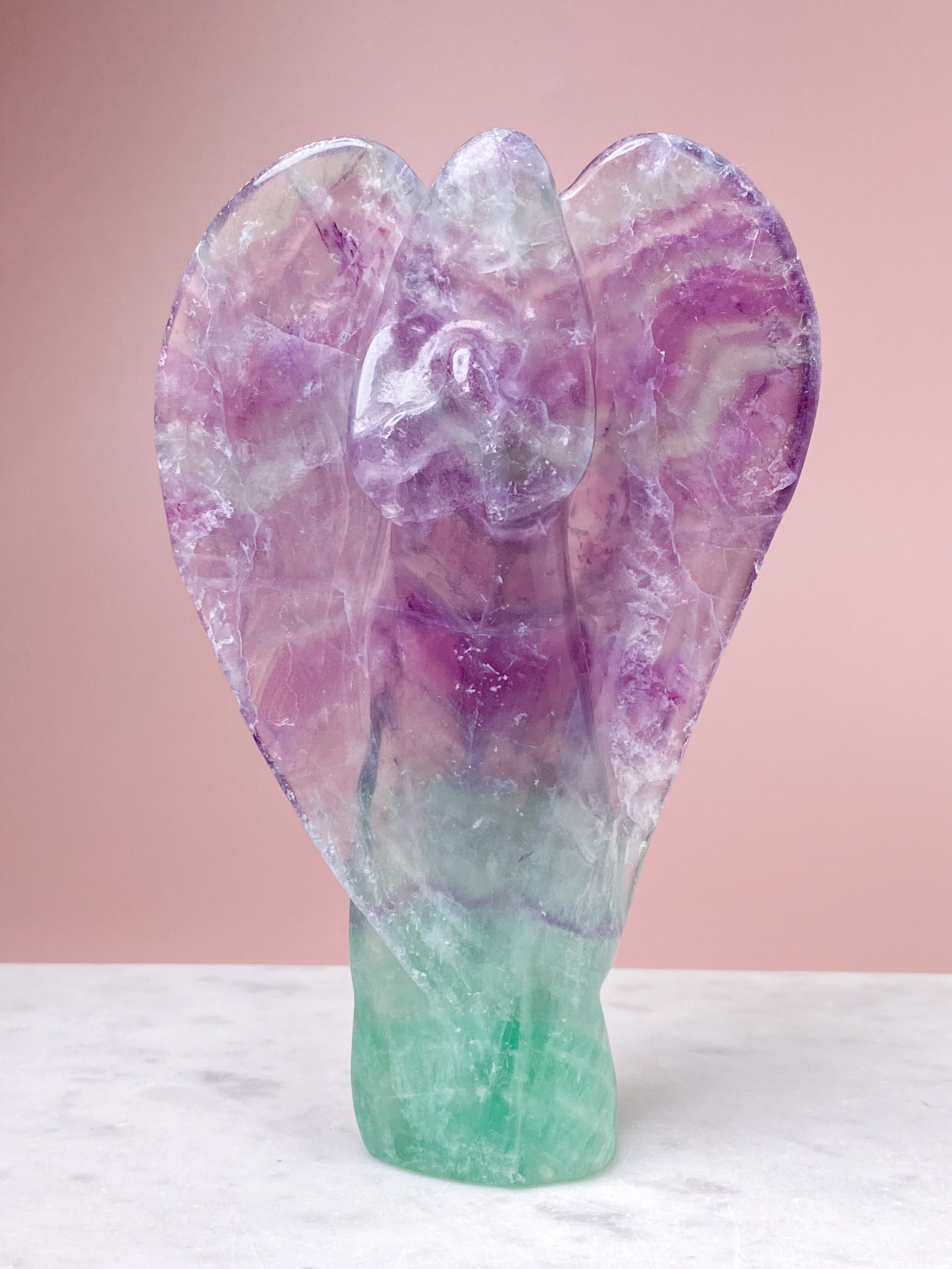 Rainbow Fluorite Angel (No. 1)