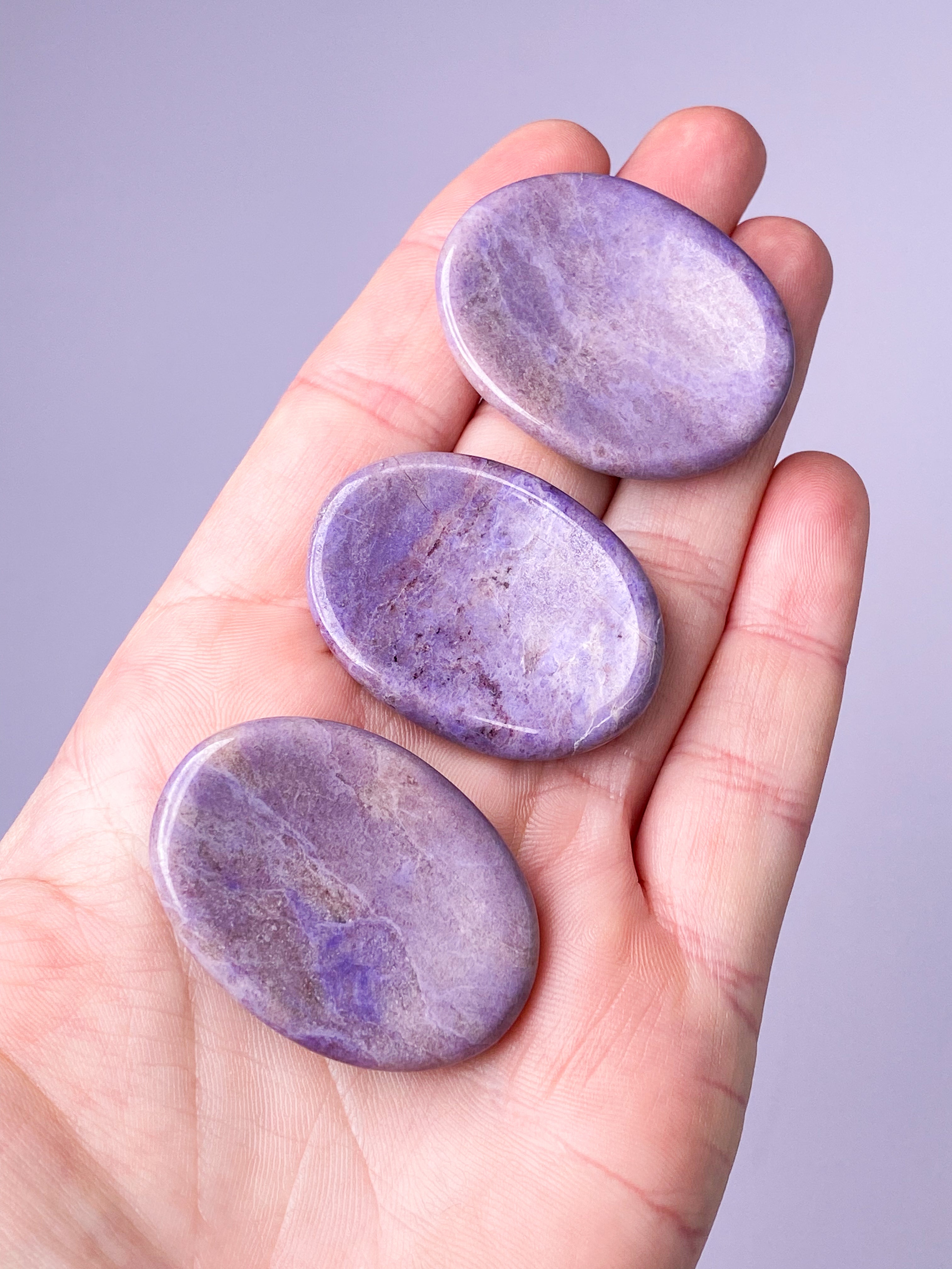 Lavendel Jade Worrystone
