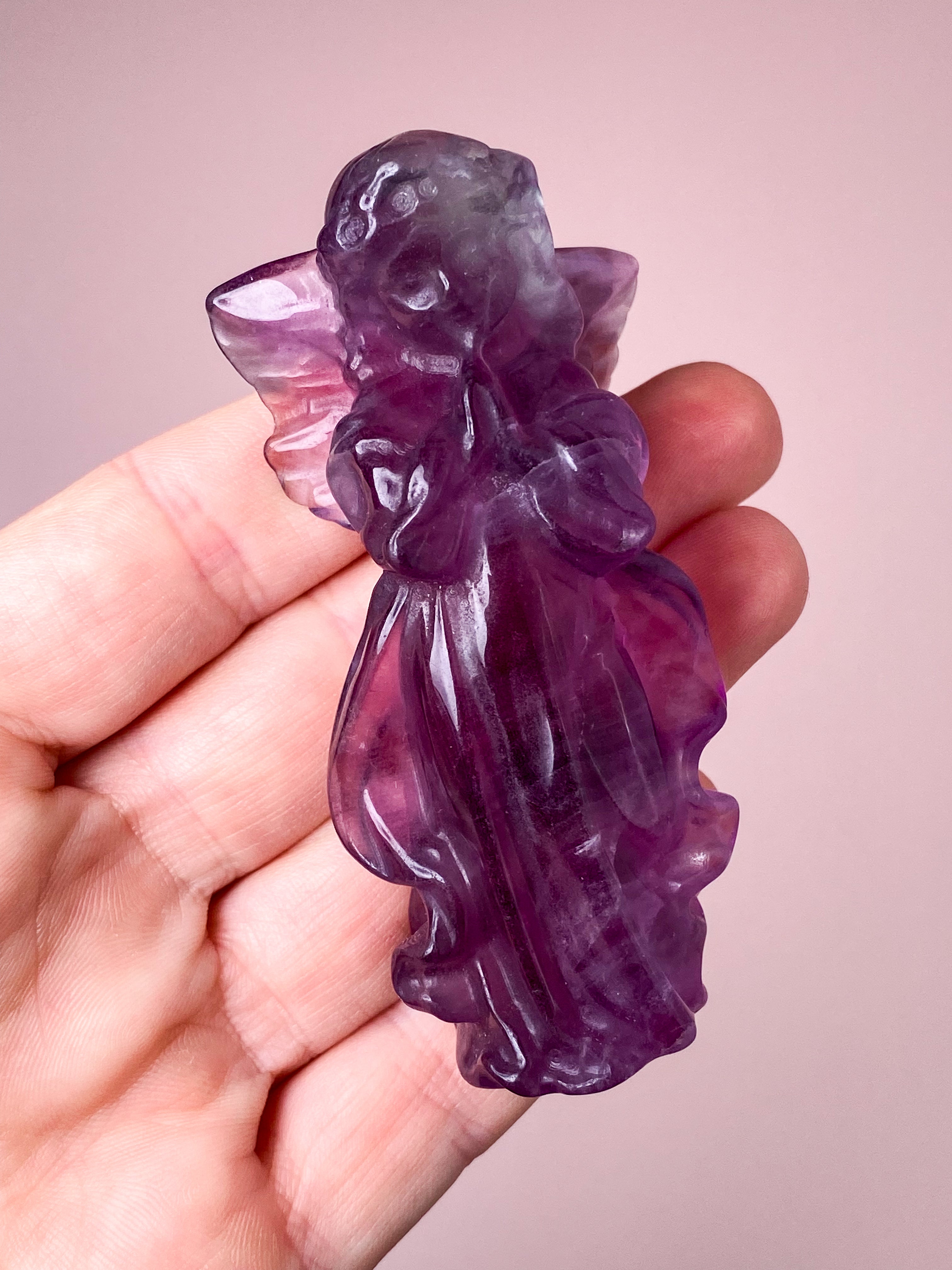 Vin röd fluorit torn - sällsynt