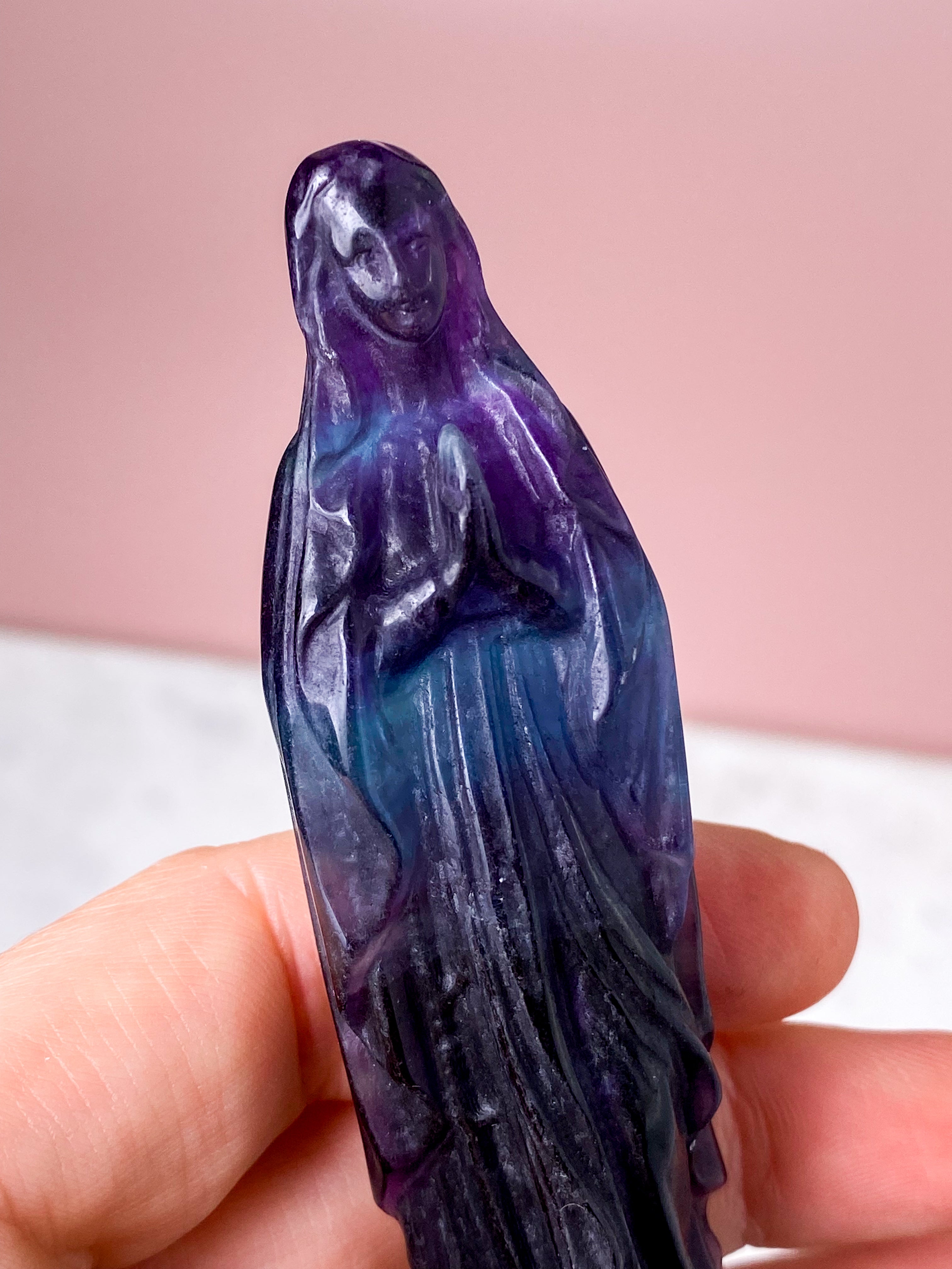 Vin röd fluorit torn - sällsynt