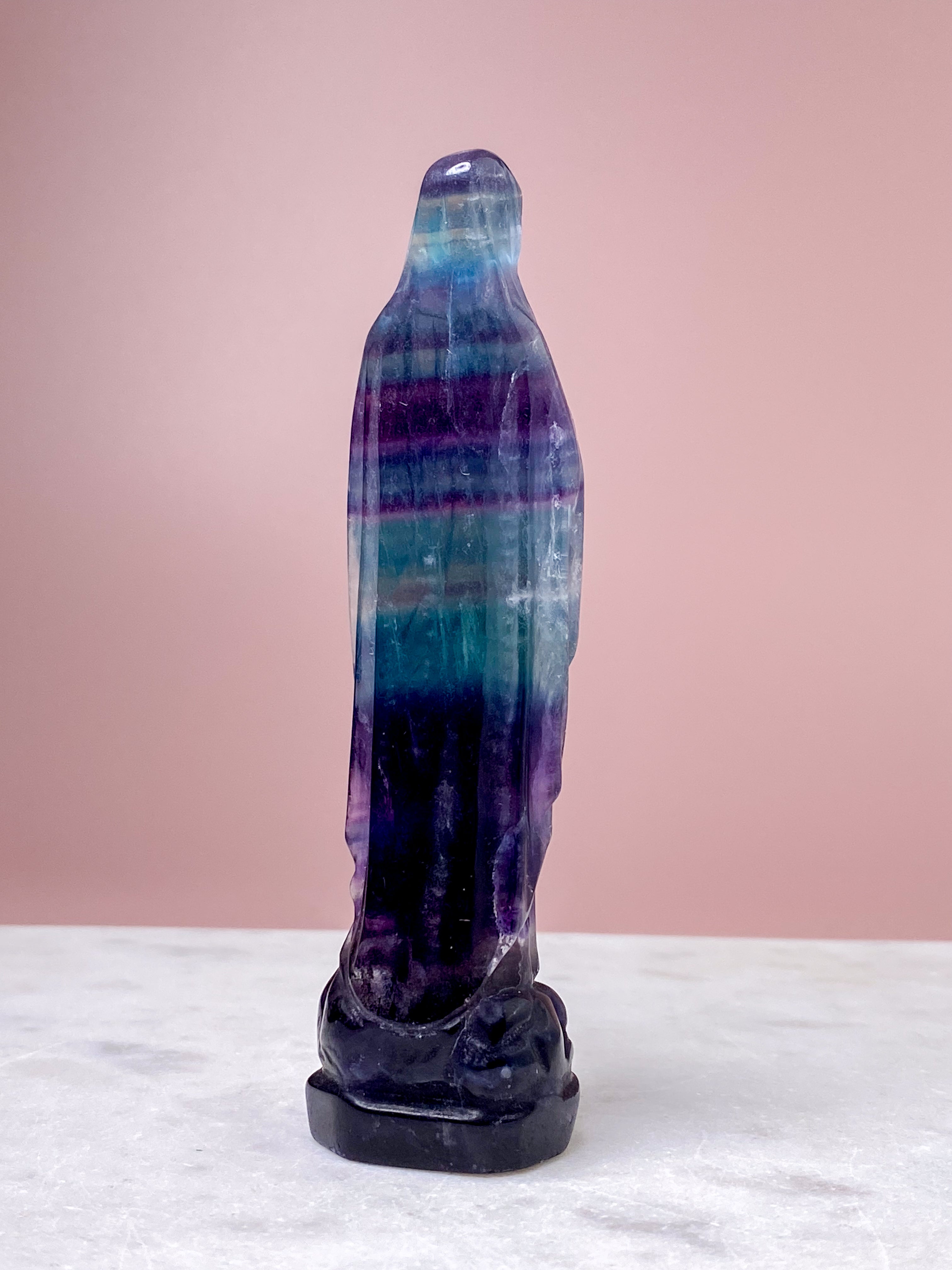 Vin röd fluorit torn - sällsynt