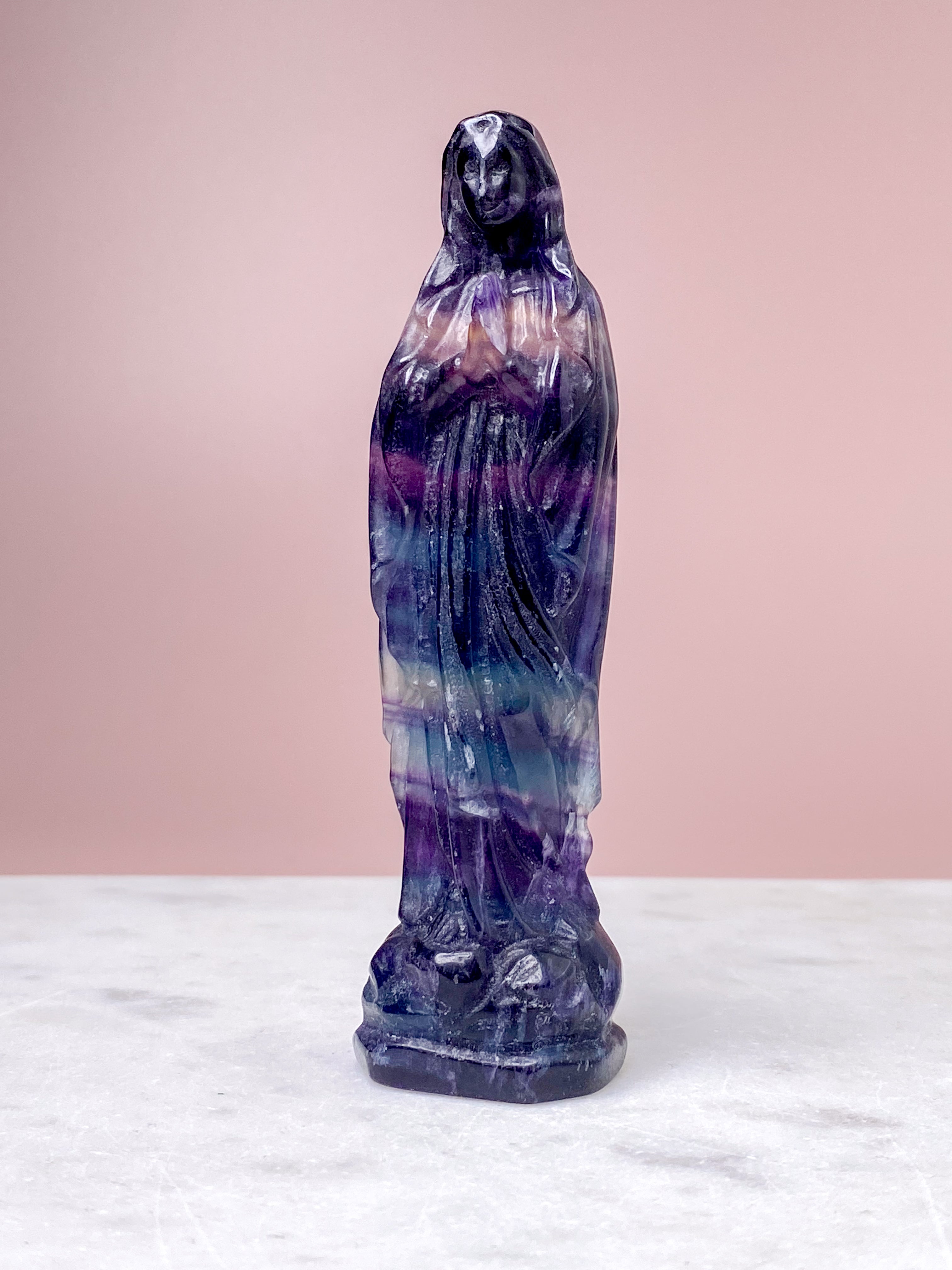 Vin röd fluorit torn - sällsynt