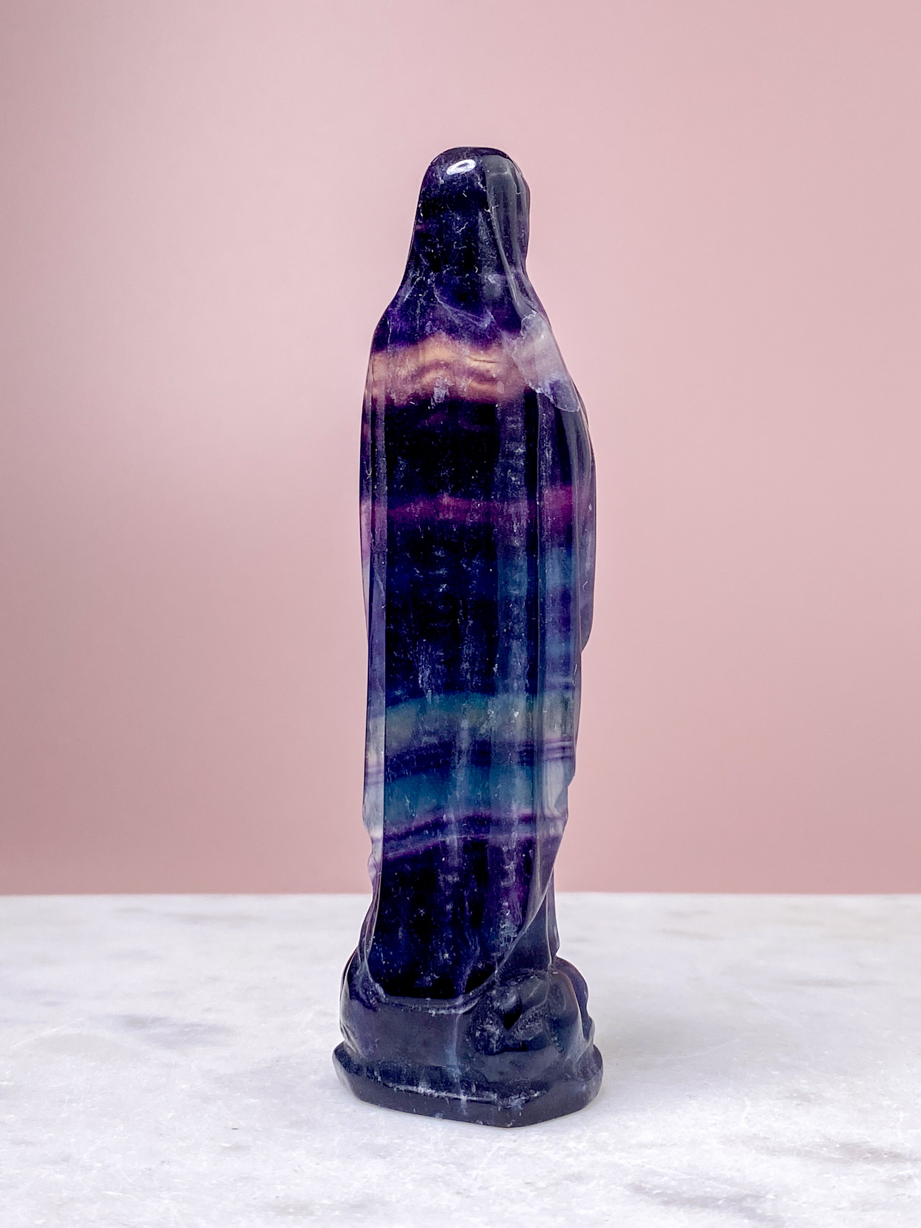 Vin röd fluorit torn - sällsynt