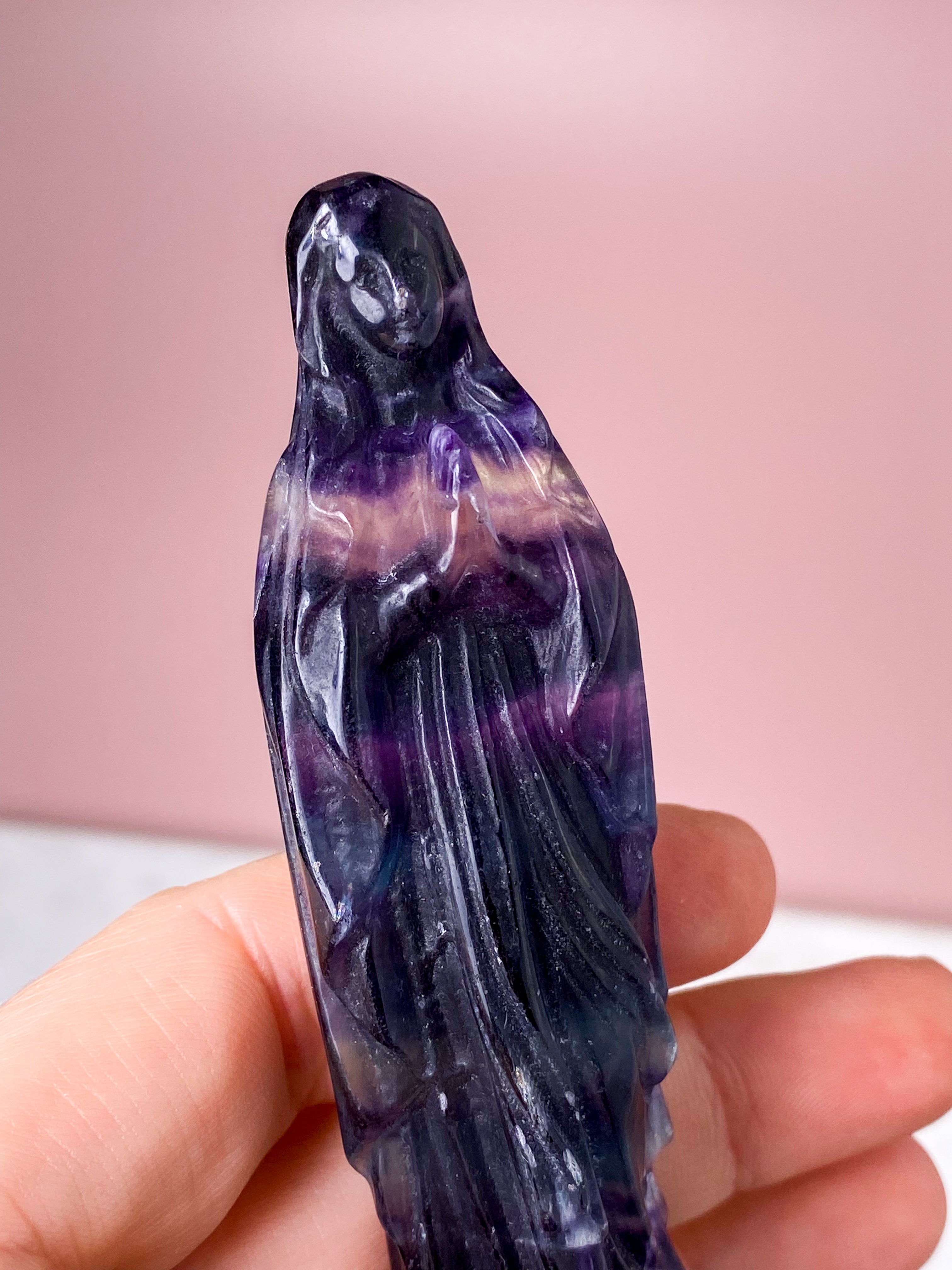 Vin röd fluorit torn - sällsynt