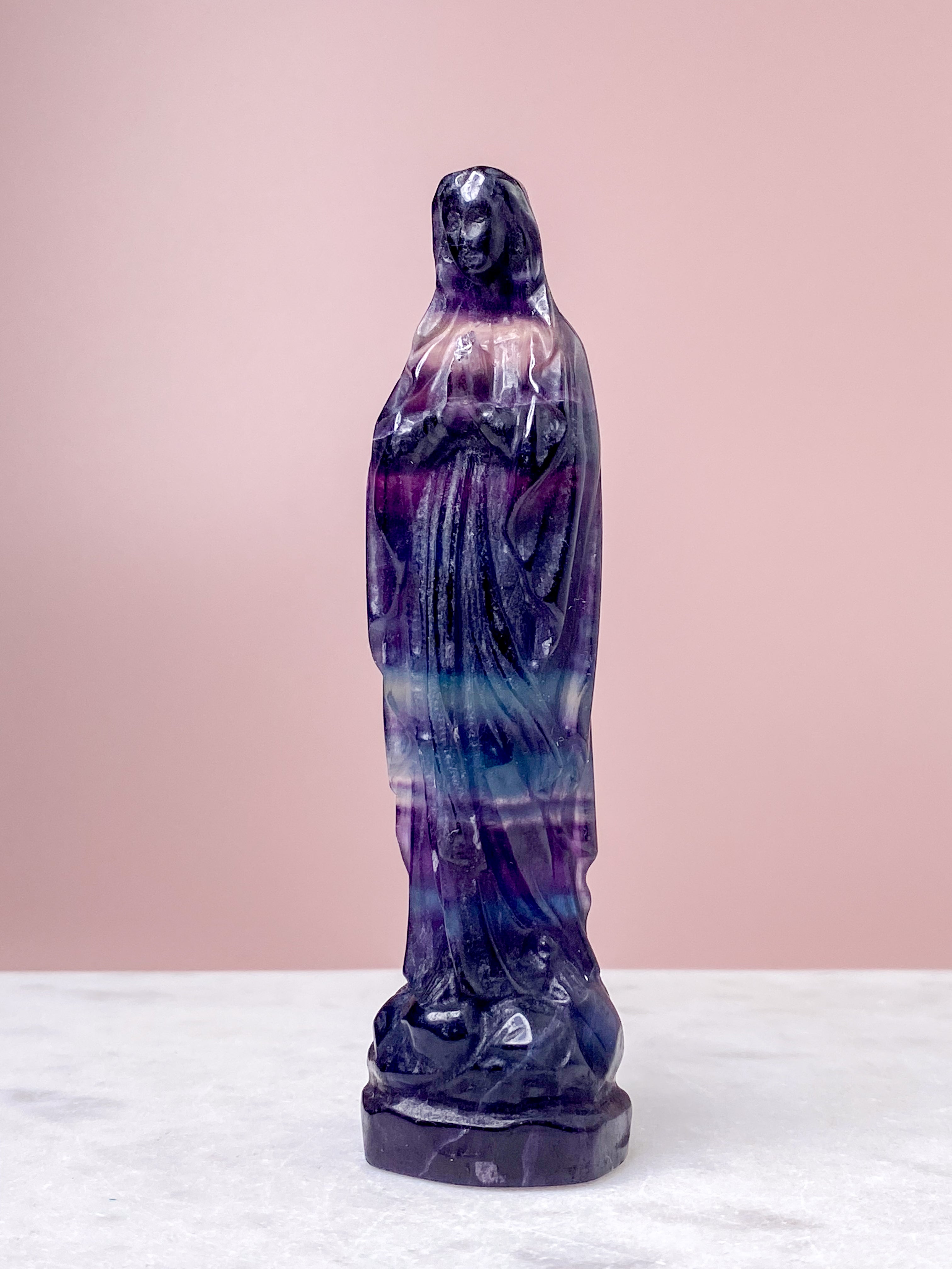 Regnbue Fluorit Madonna (Nr. 5)