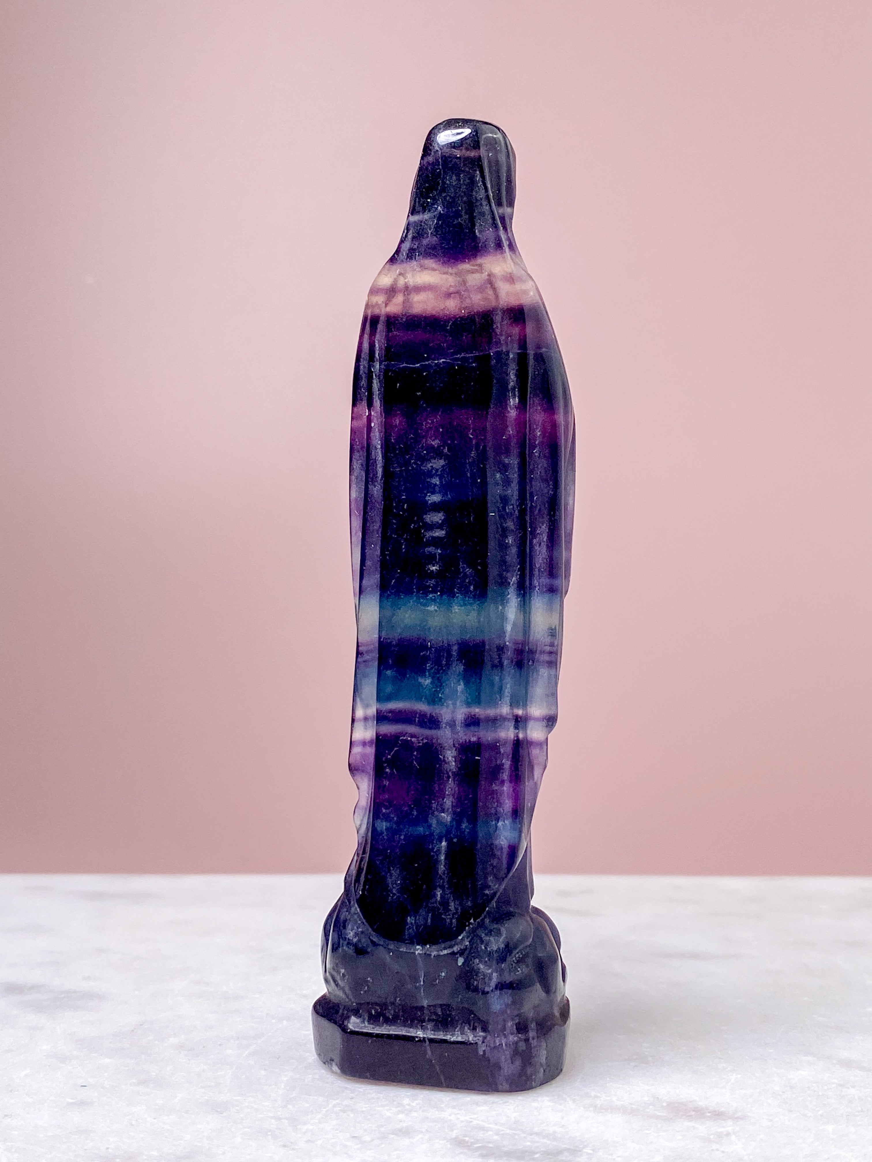 Regnbue Fluorit Madonna (Nr. 5)