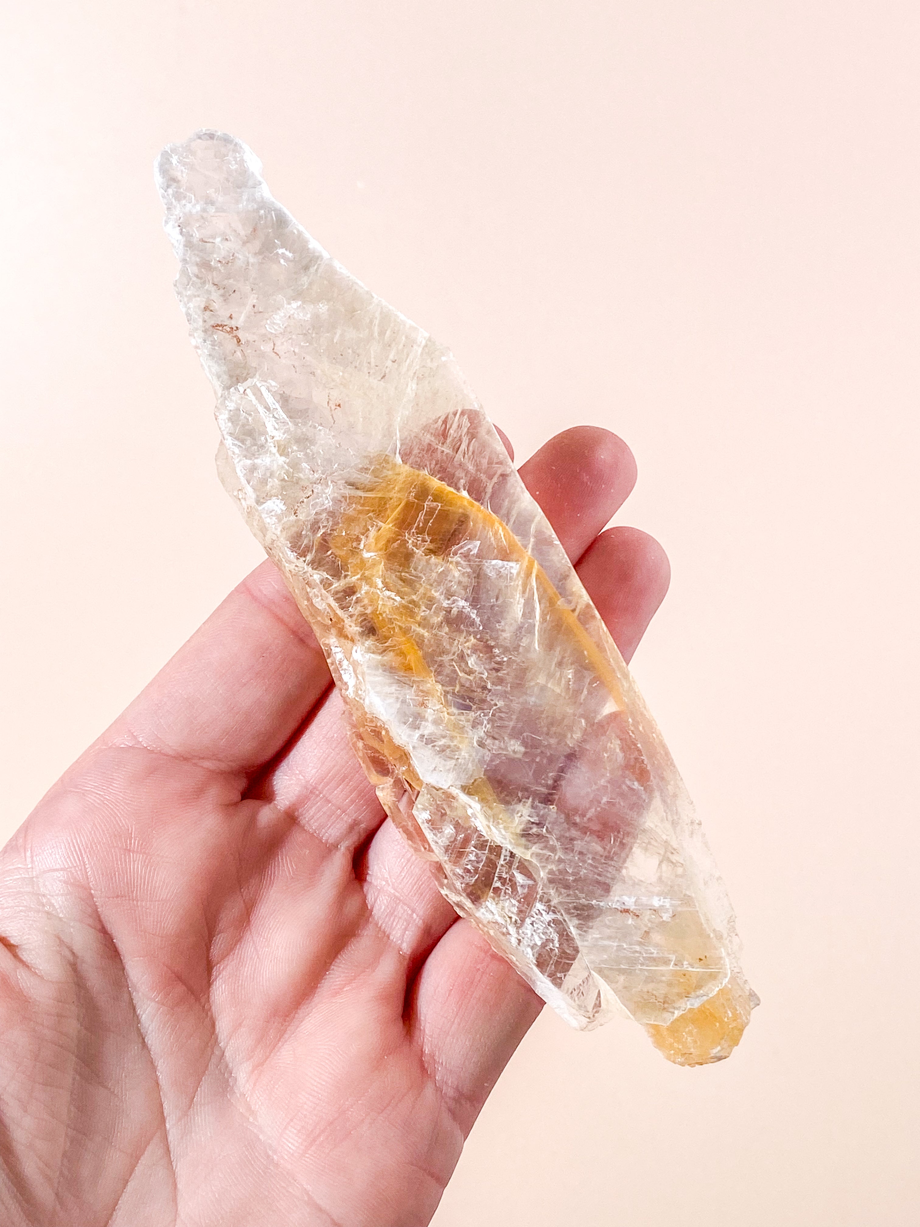 Golden Phantom Selenit (nr. 10) Exklusiv Kvalitet