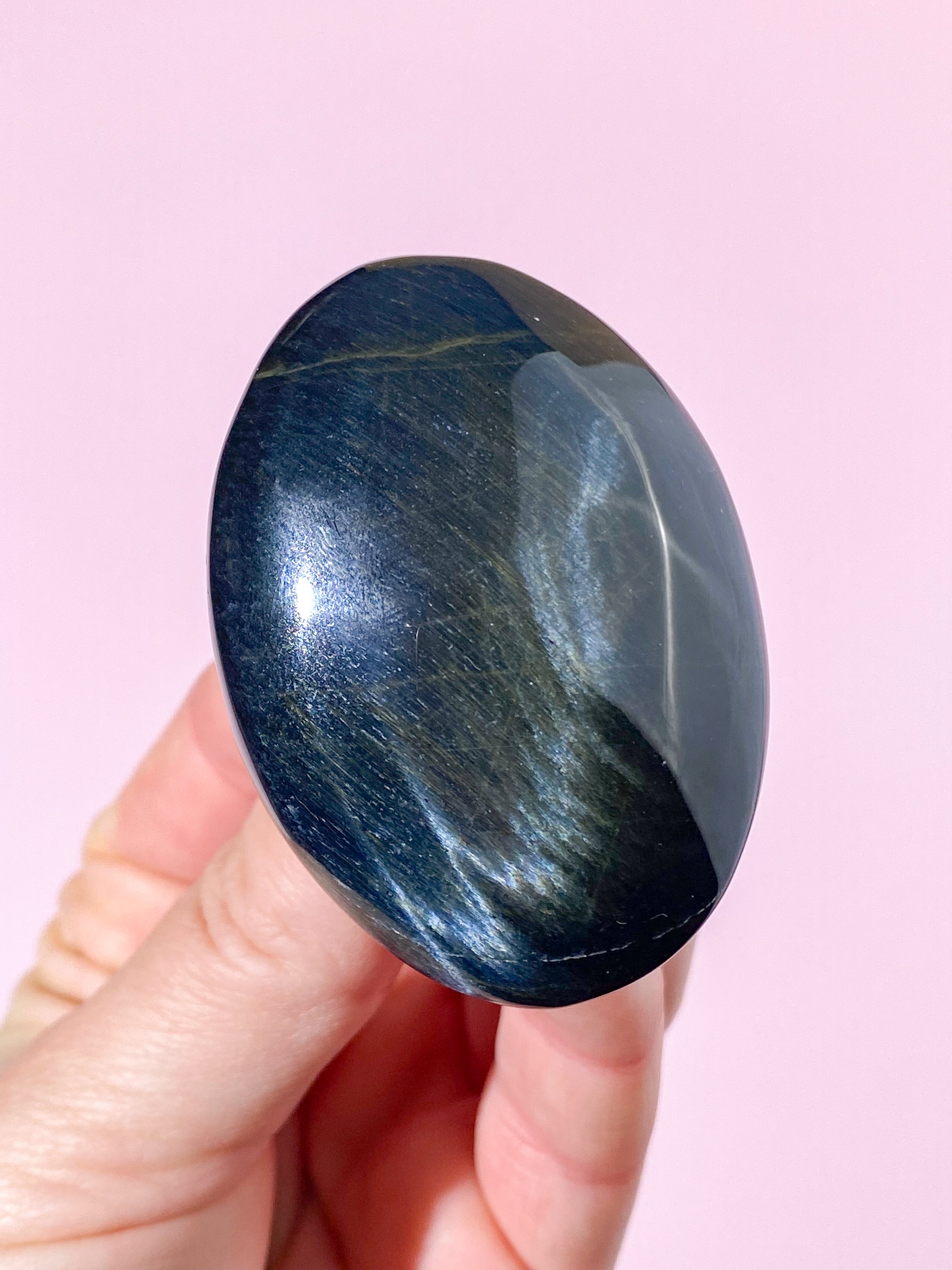 Blå Tigerøje Palmstone (Nr. 1)