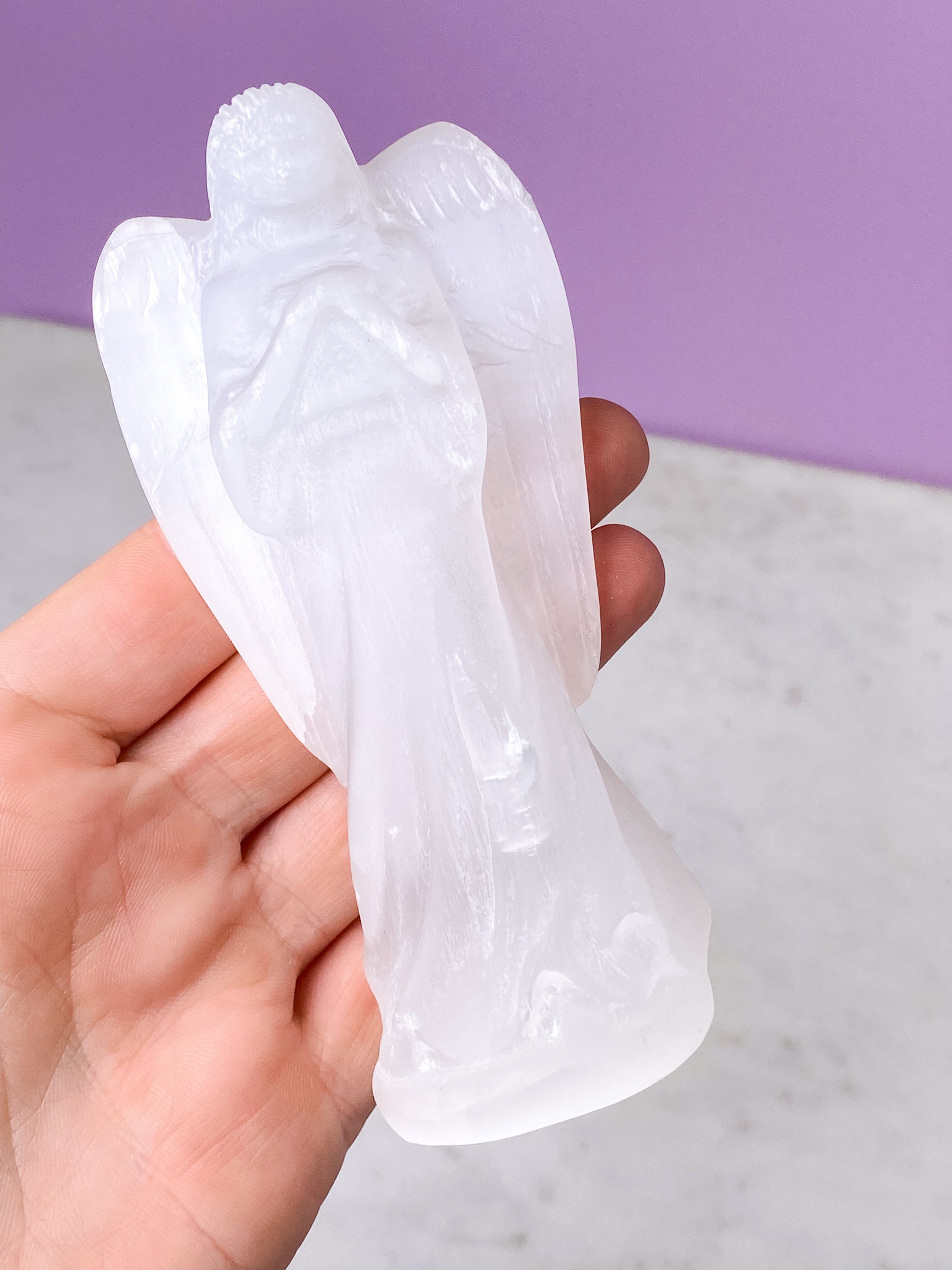 Selenite Angel (No. 1)
