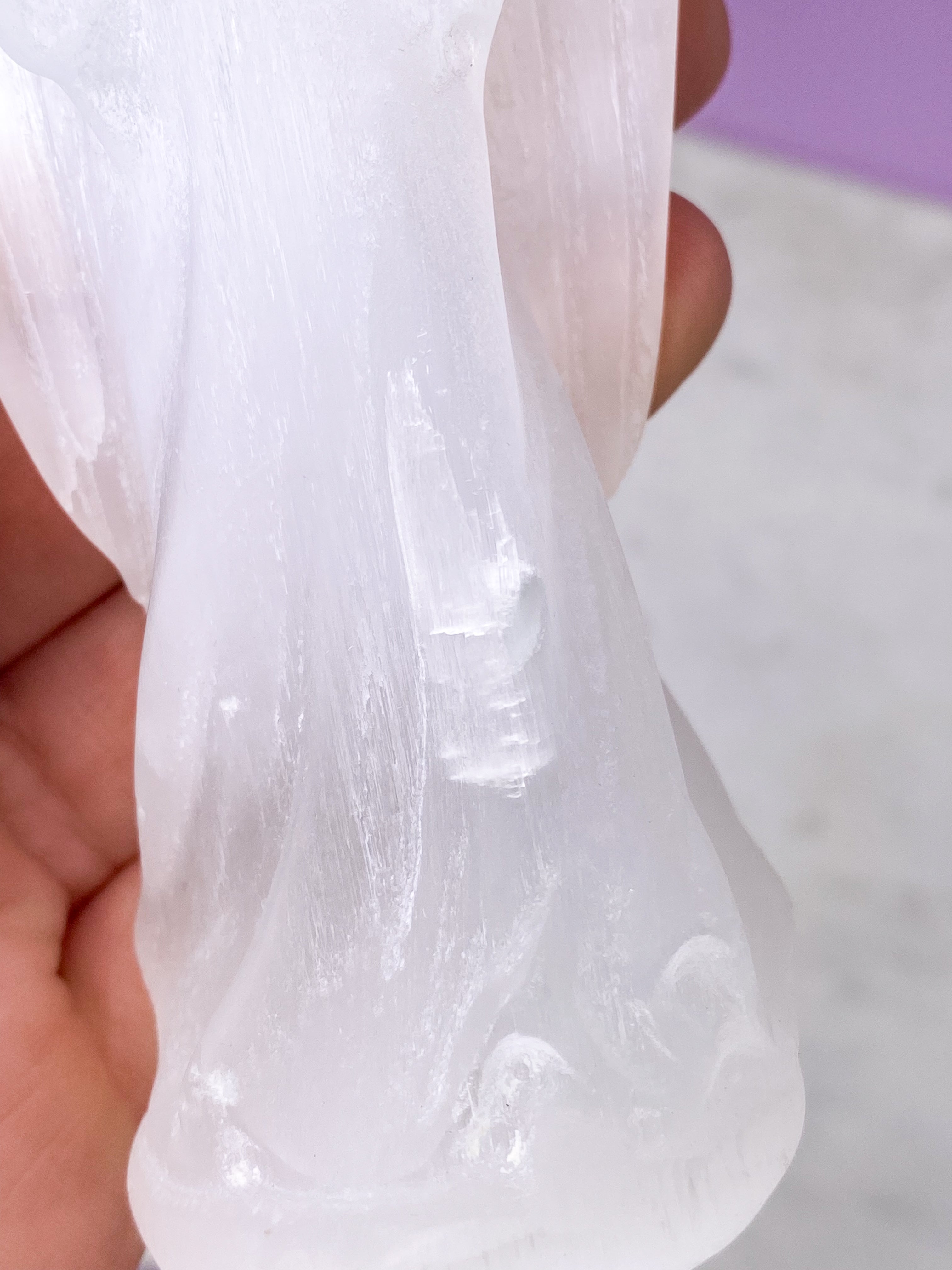 Selenite Angel (No. 1)