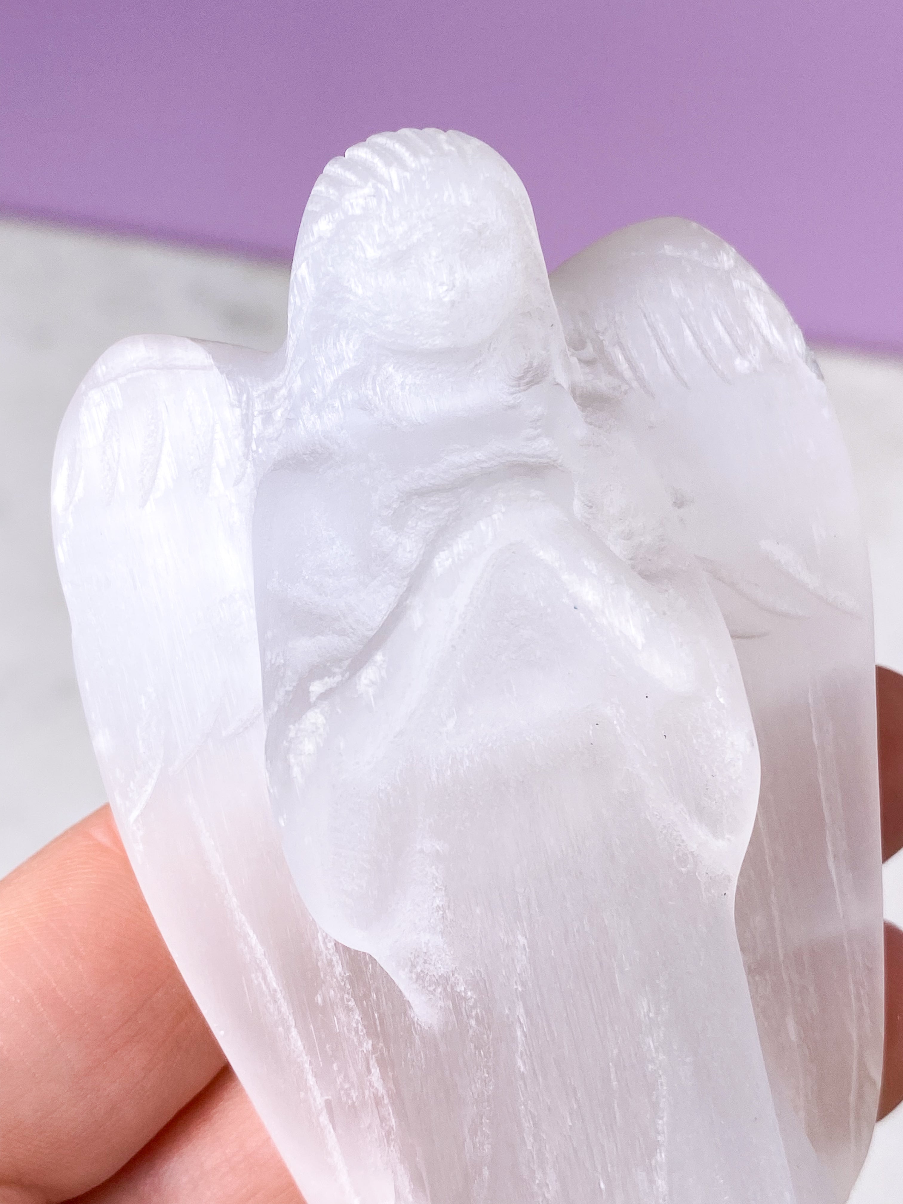 Selenite Angel (No. 1)