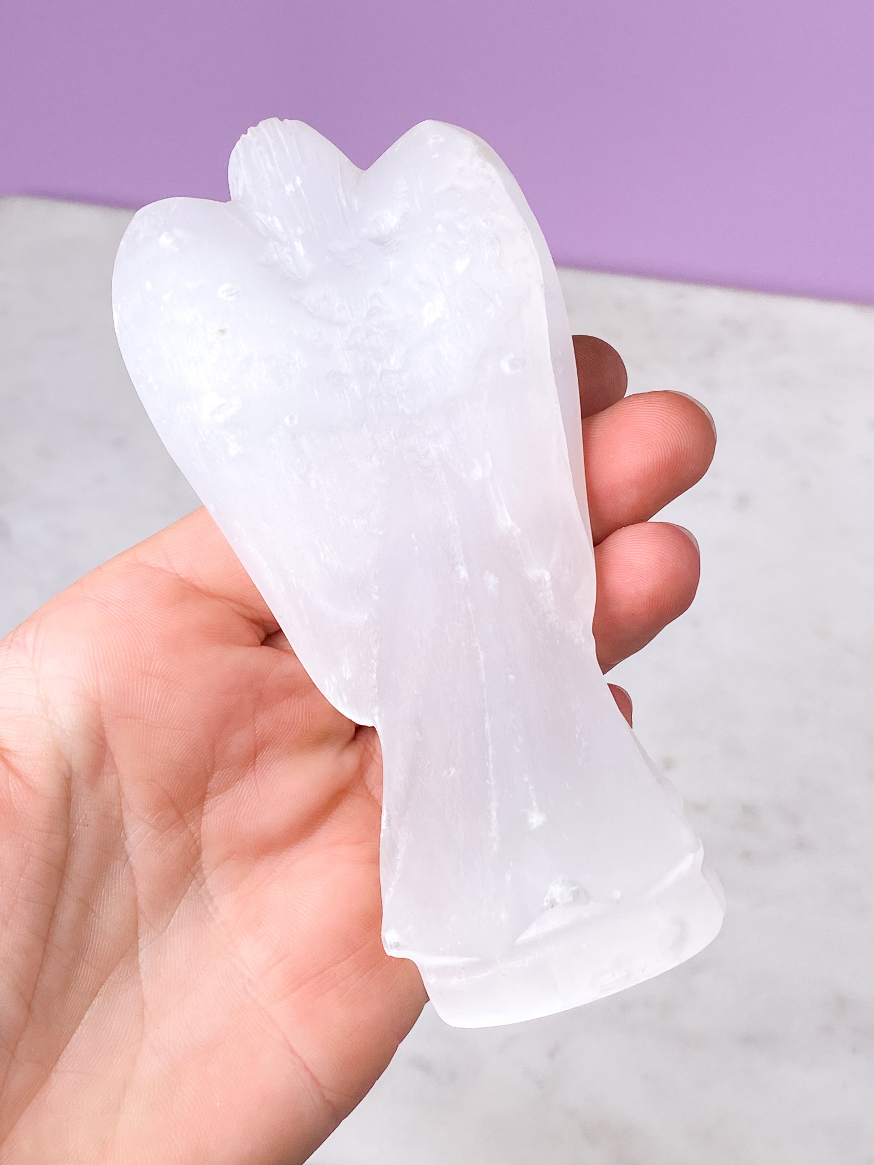 Selenite Angel (No. 1)
