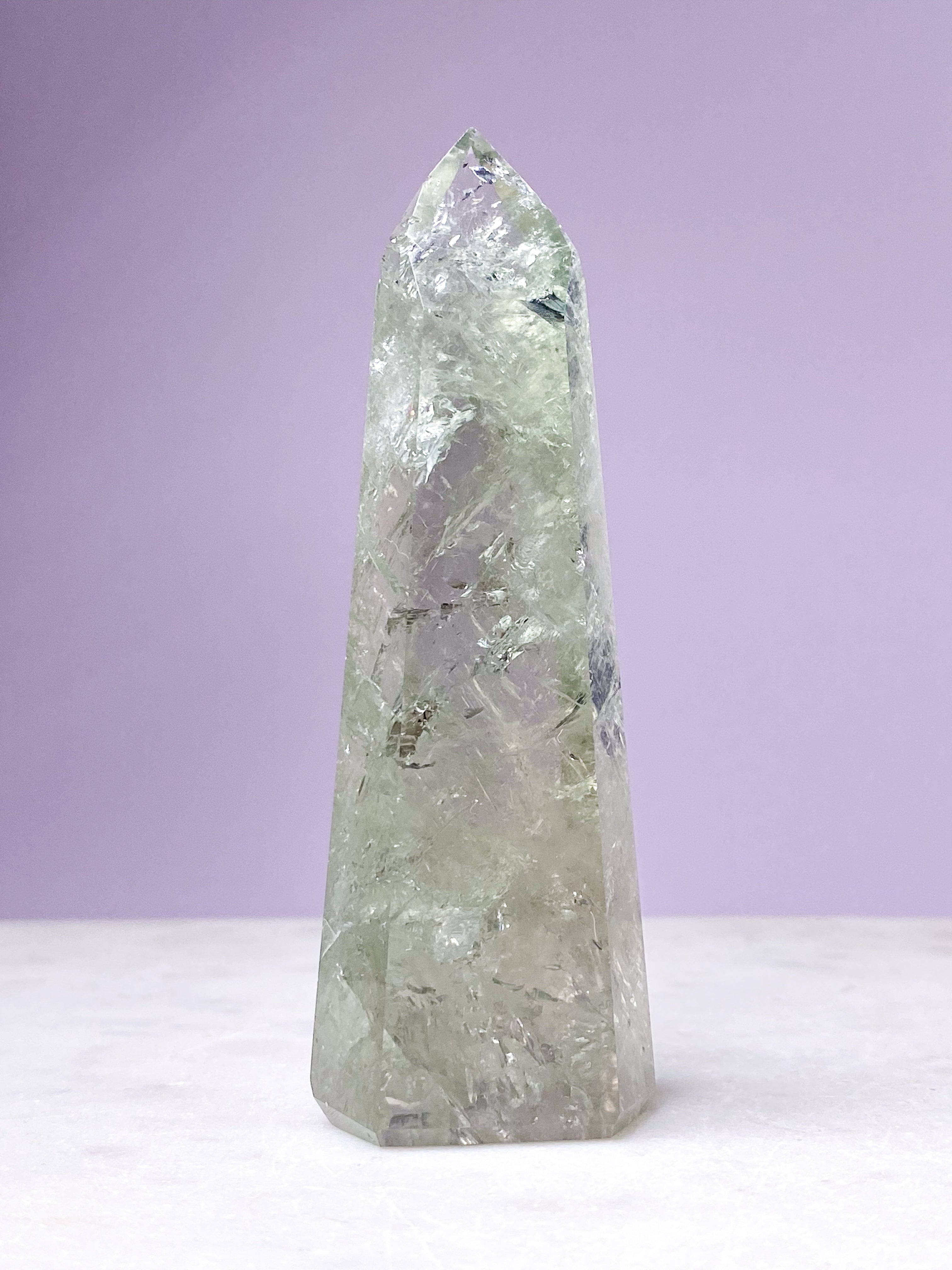 Prasiolittorn (nr 8) Grön ametist