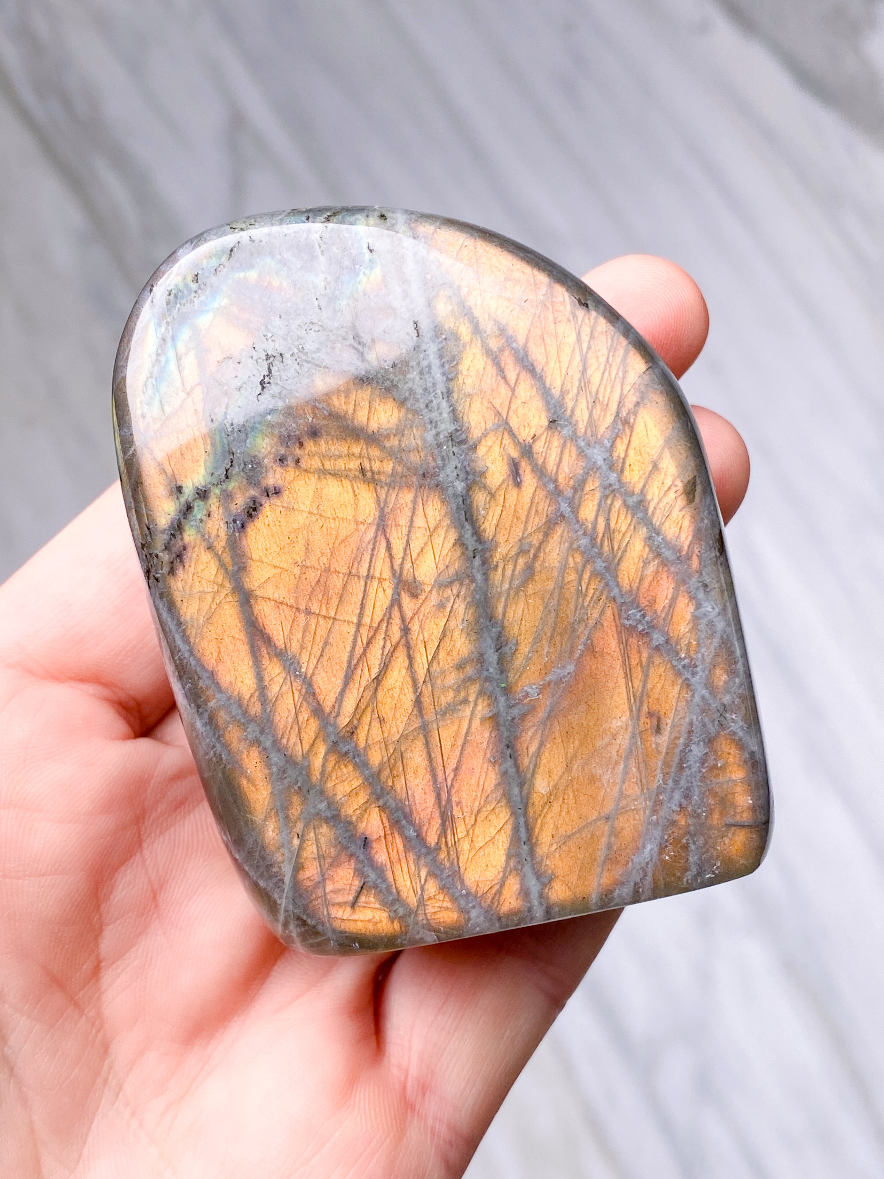 Golden Labradorit Freeform (Nr. 38)