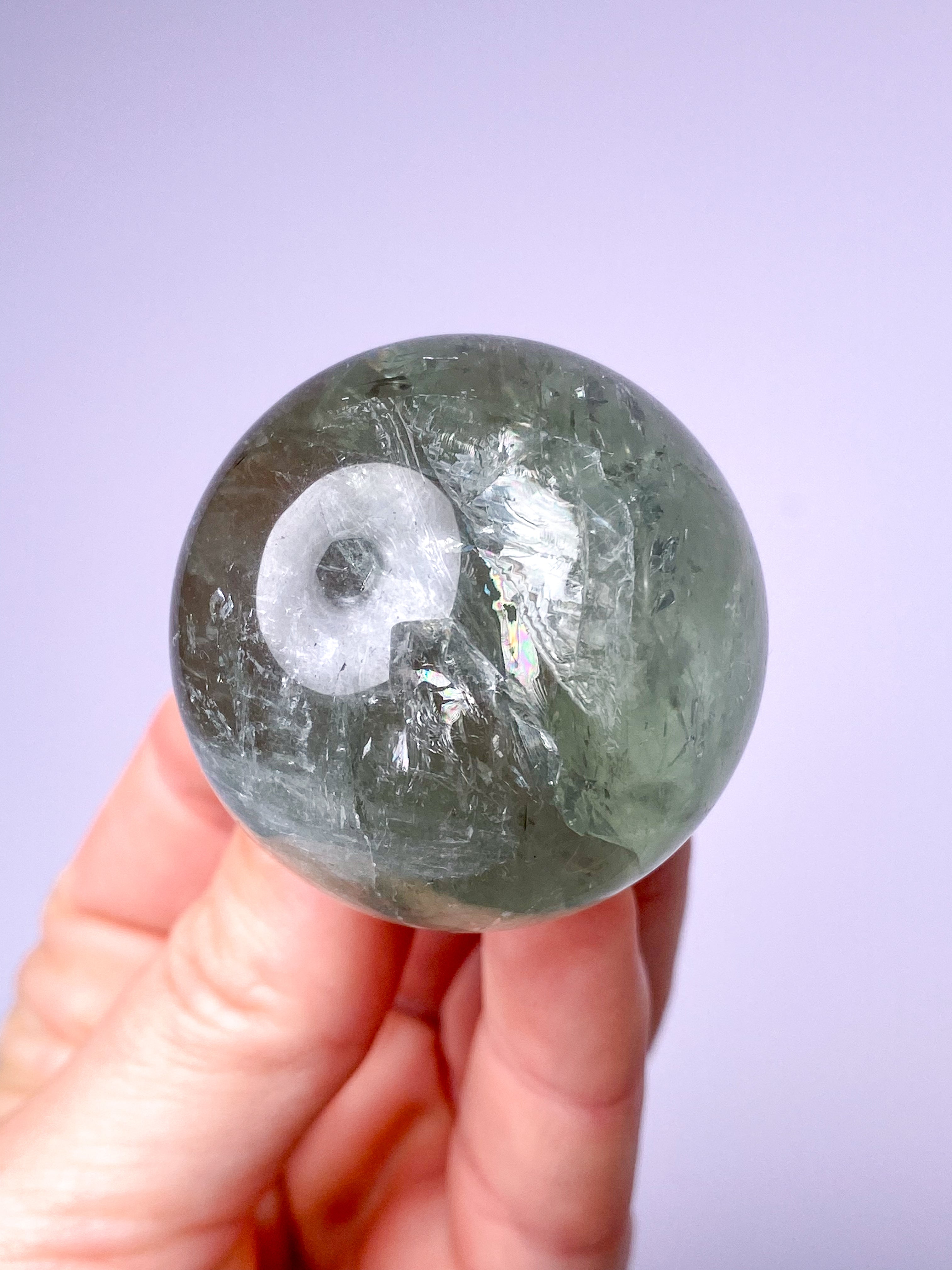 Prasiolite Raw (No. 12) - Green Amethyst