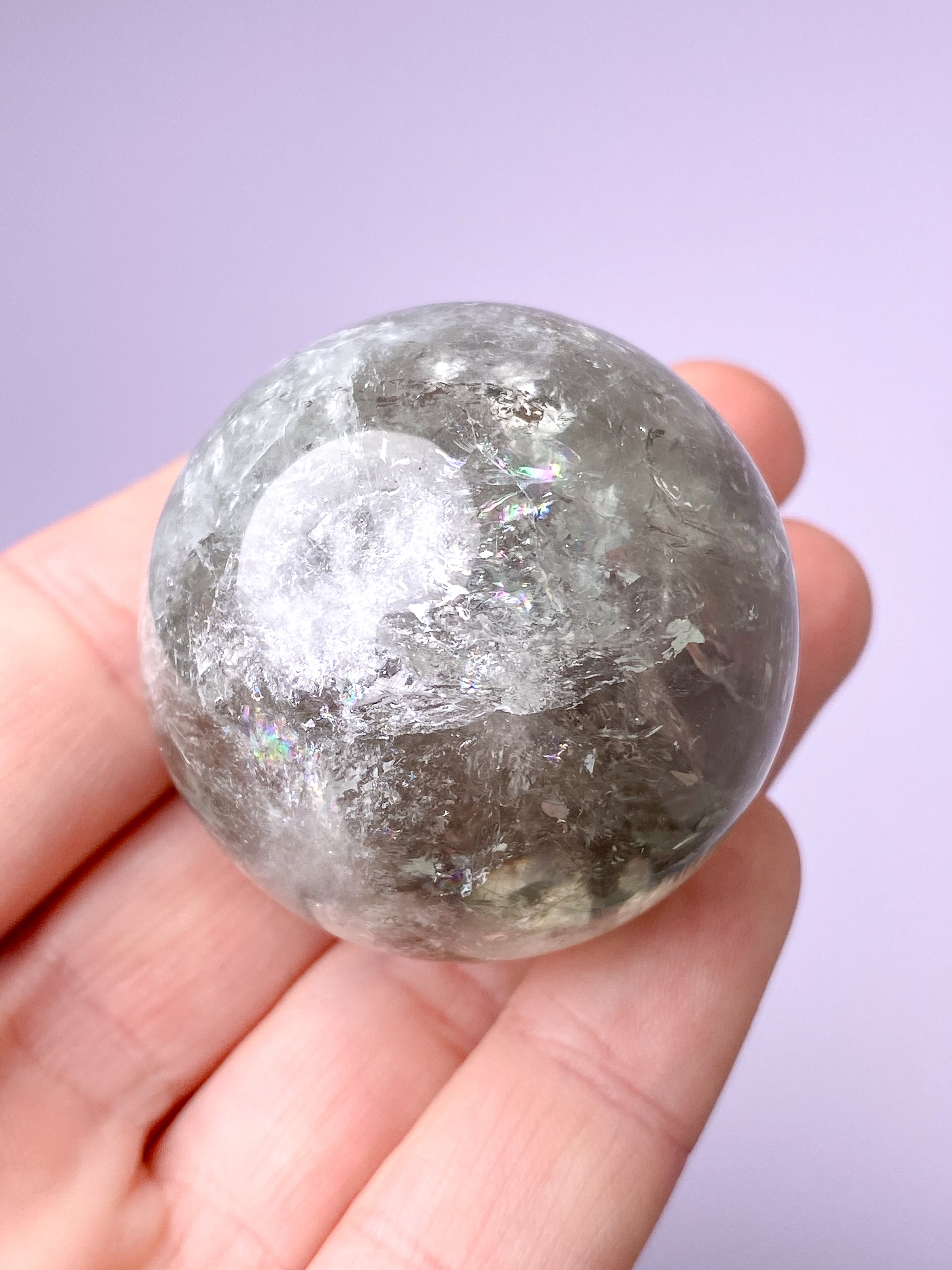 Prasiolite Raw (No. 12) - Green Amethyst