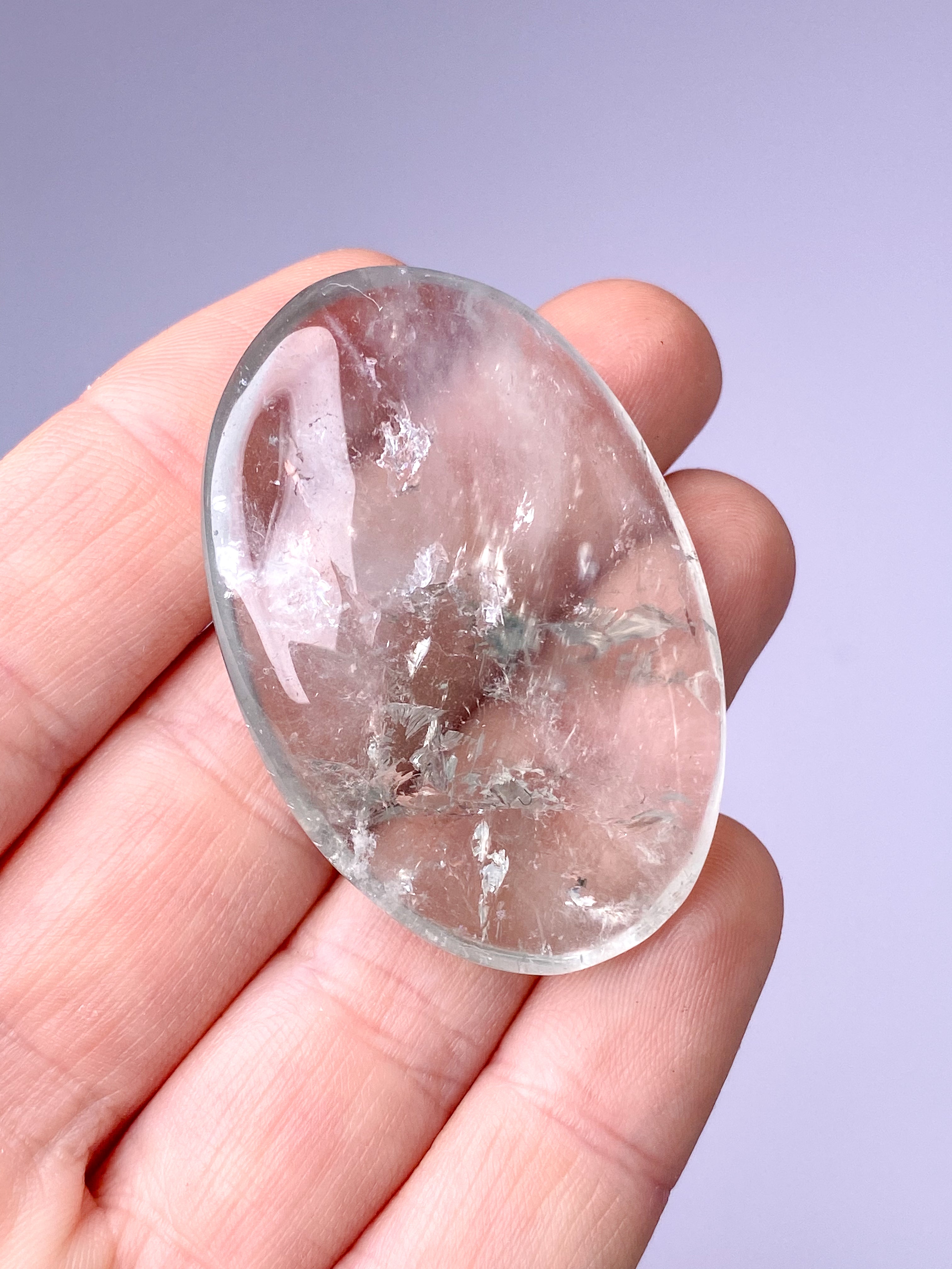 Prasiolite Raw (No. 12) - Green Amethyst