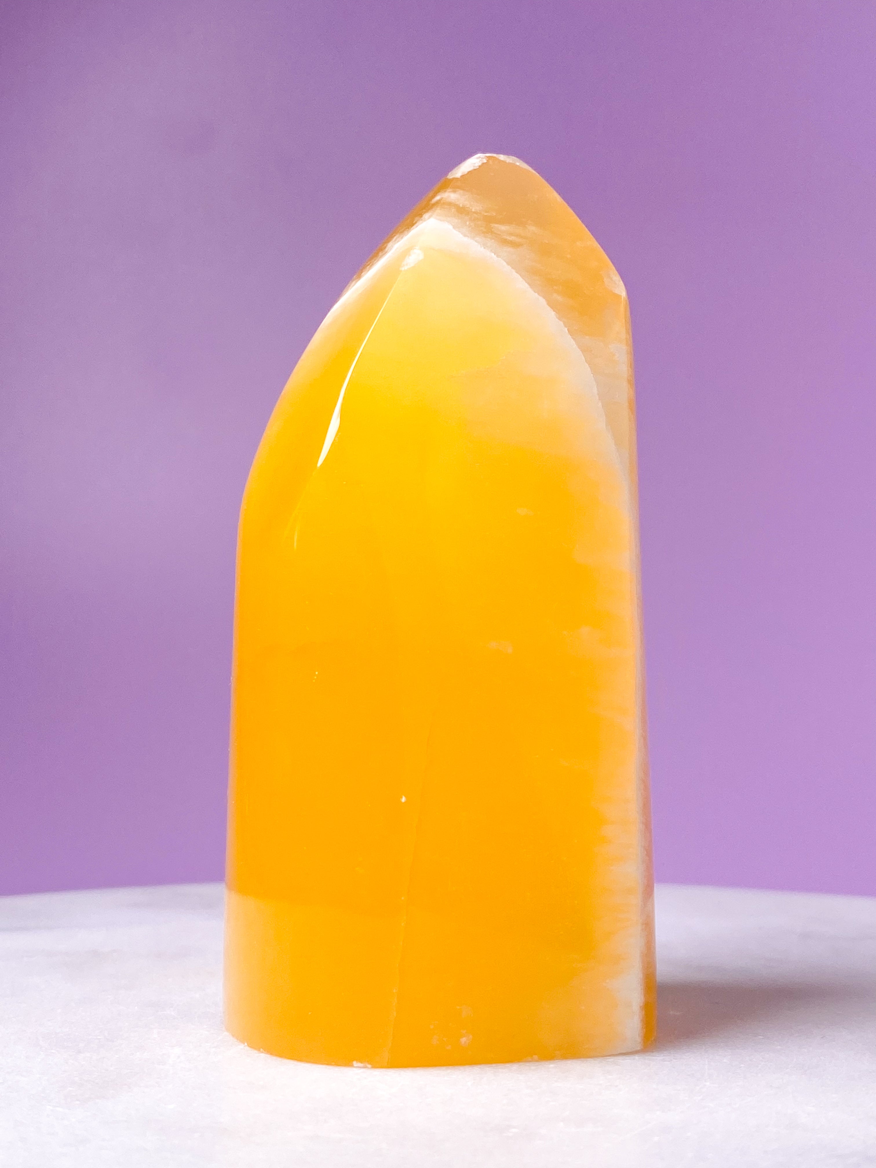 Honeycomb Calcit Tårn (Nr. 22)