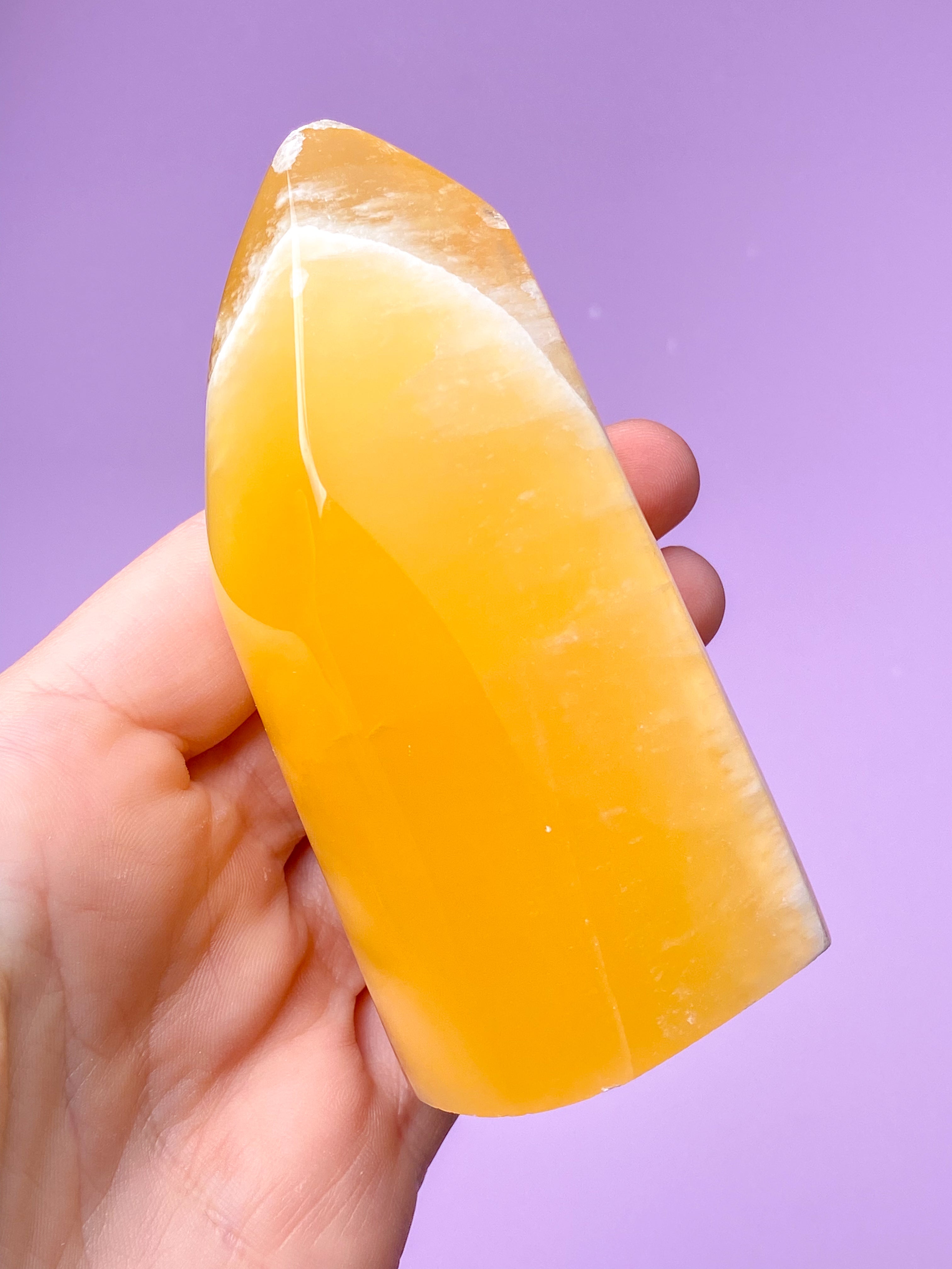Honeycomb Calcit Tårn (Nr. 22)