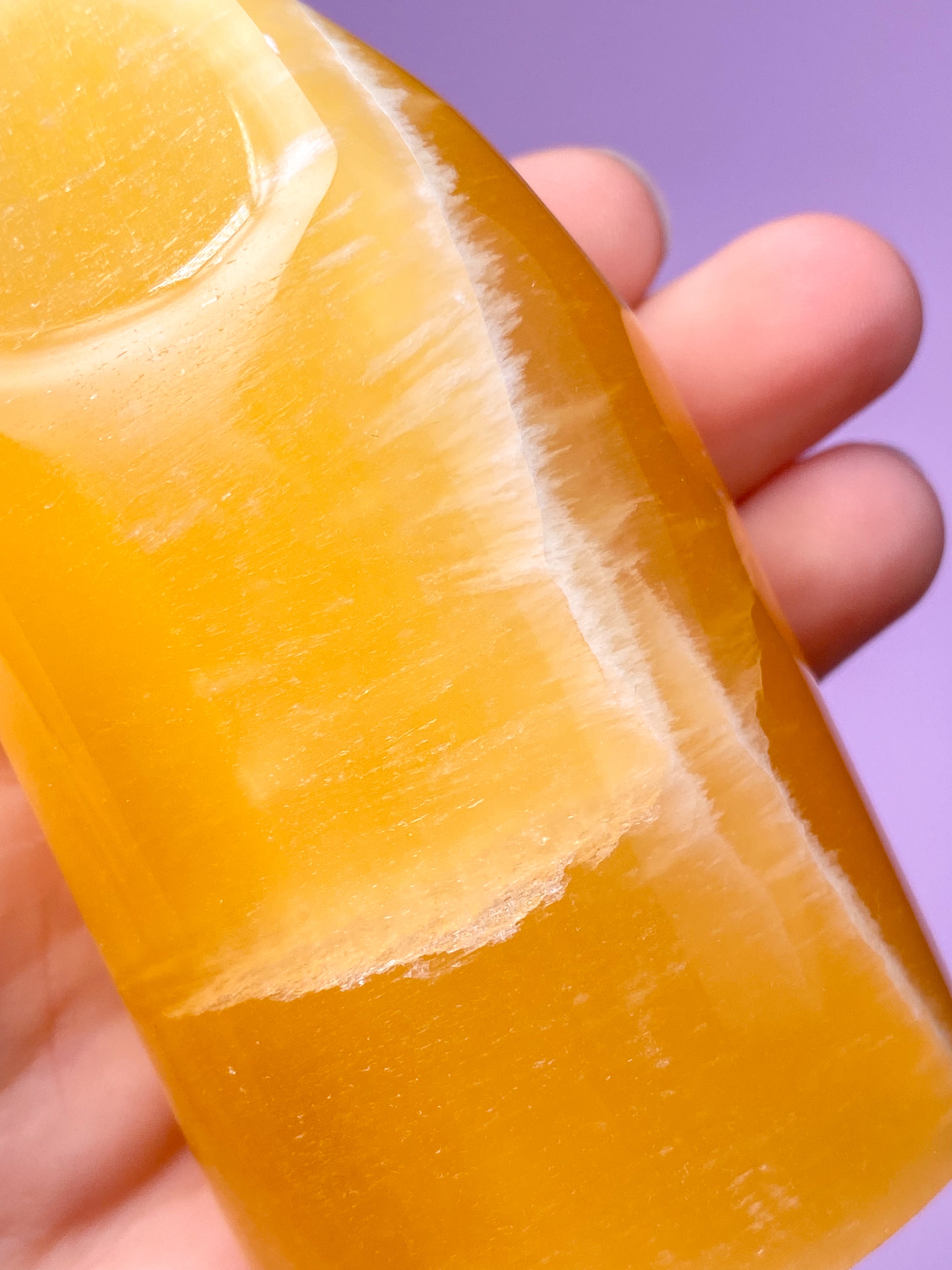 Honeycomb Calcit Tårn (Nr. 22)