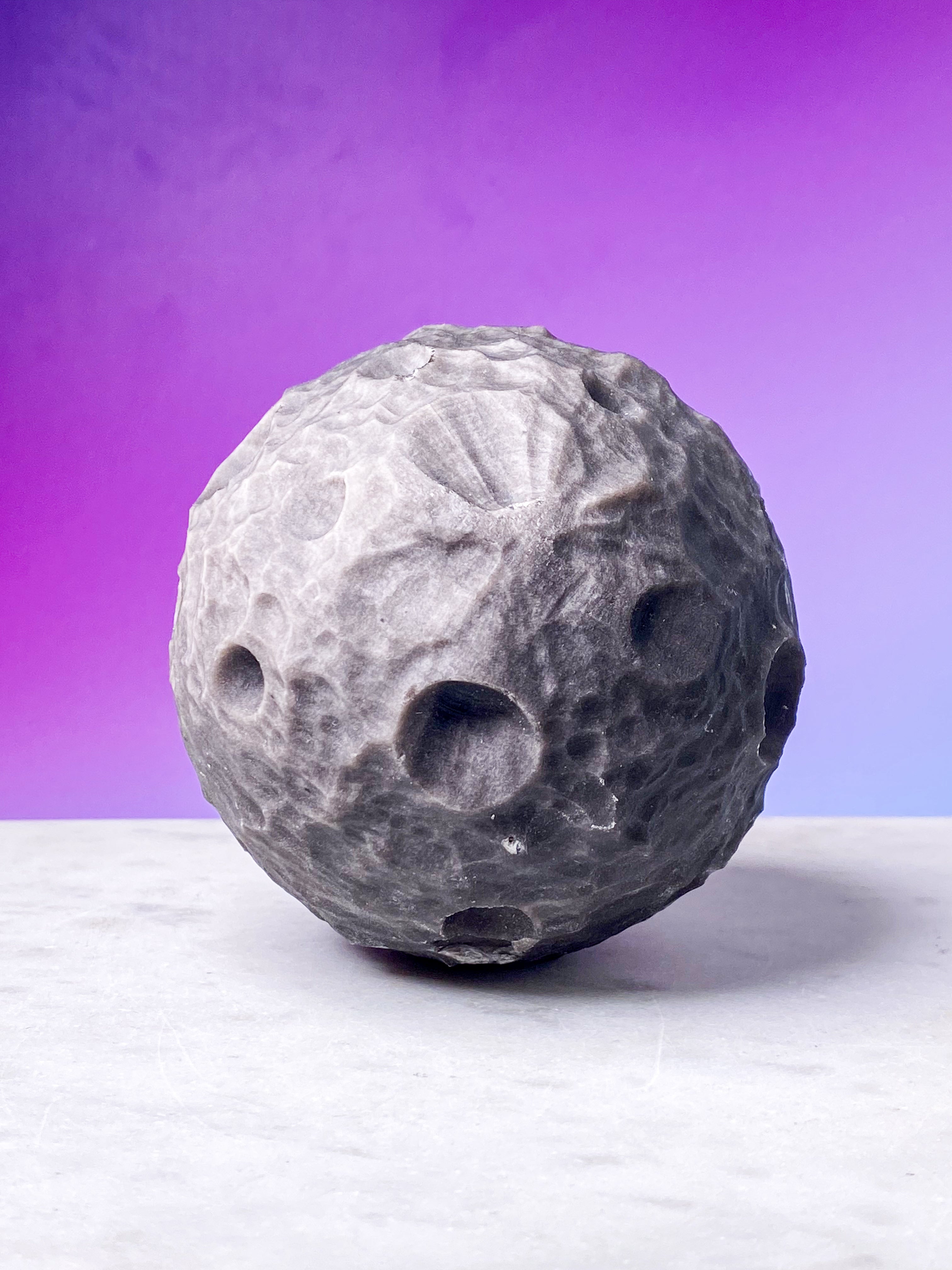 Kæmpe Sølv Obsidian Måne (Nr. 1)