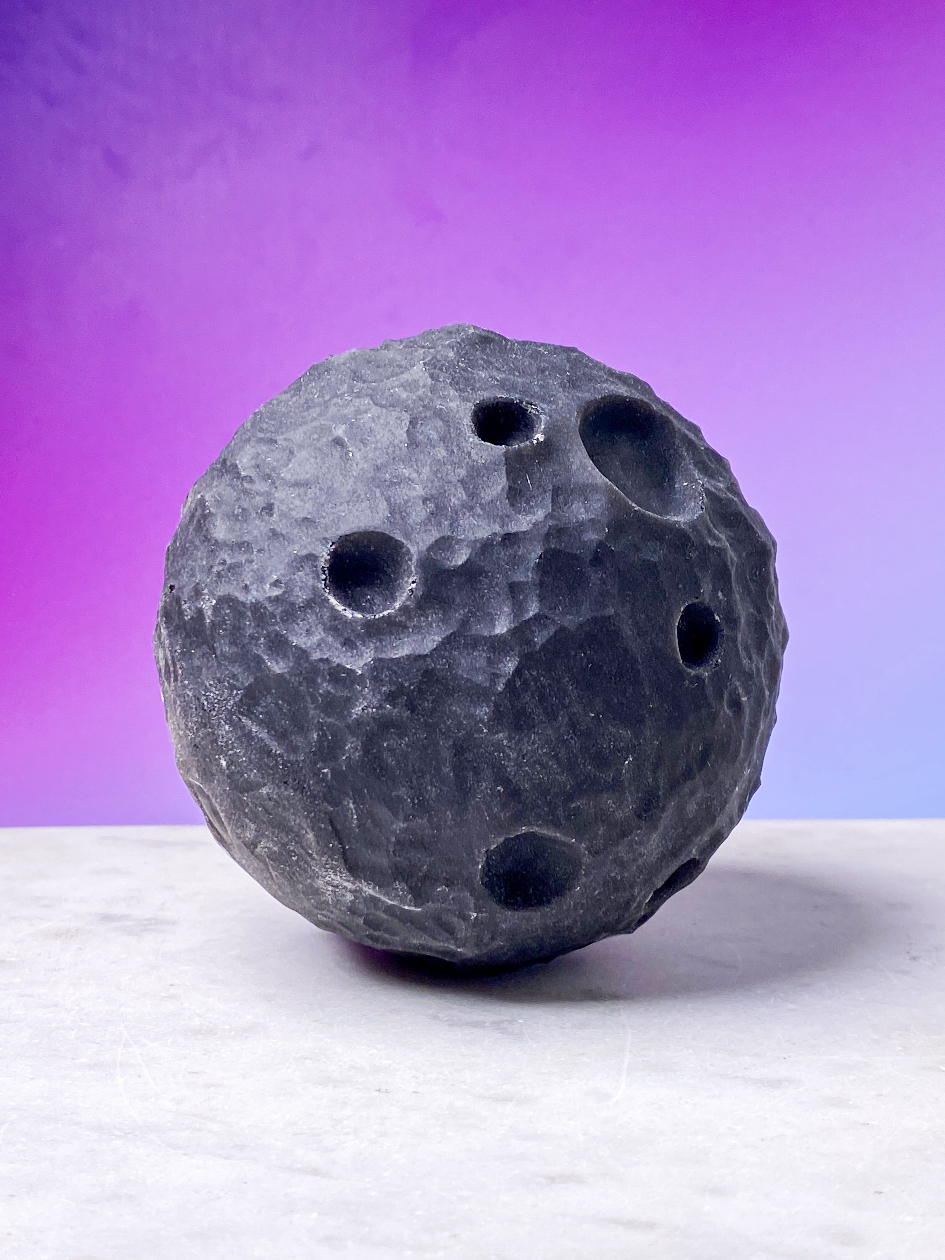 Jättemåne av silverobsidian (nr 1)