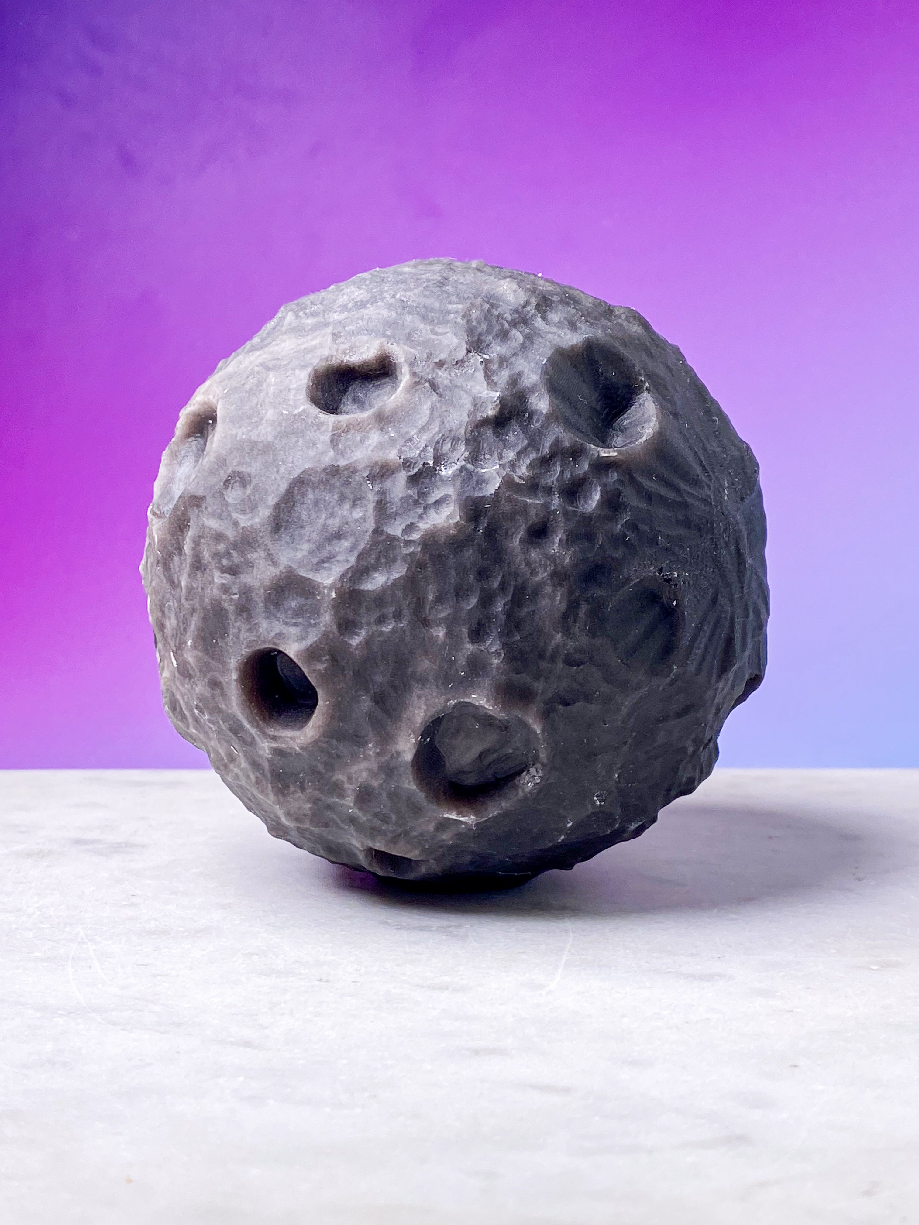 Jättemåne av silverobsidian (nr 2)