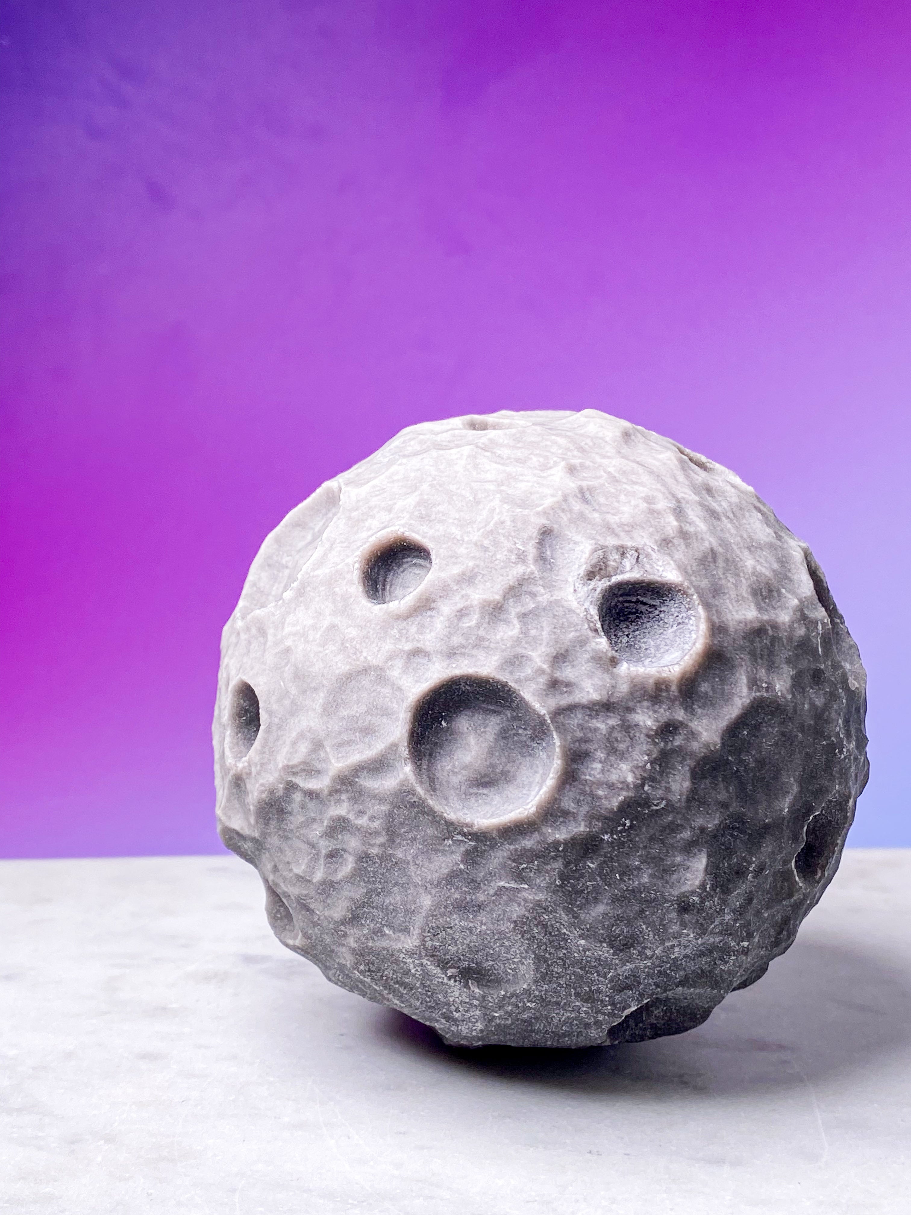 Jättemåne av silverobsidian (nr 4)