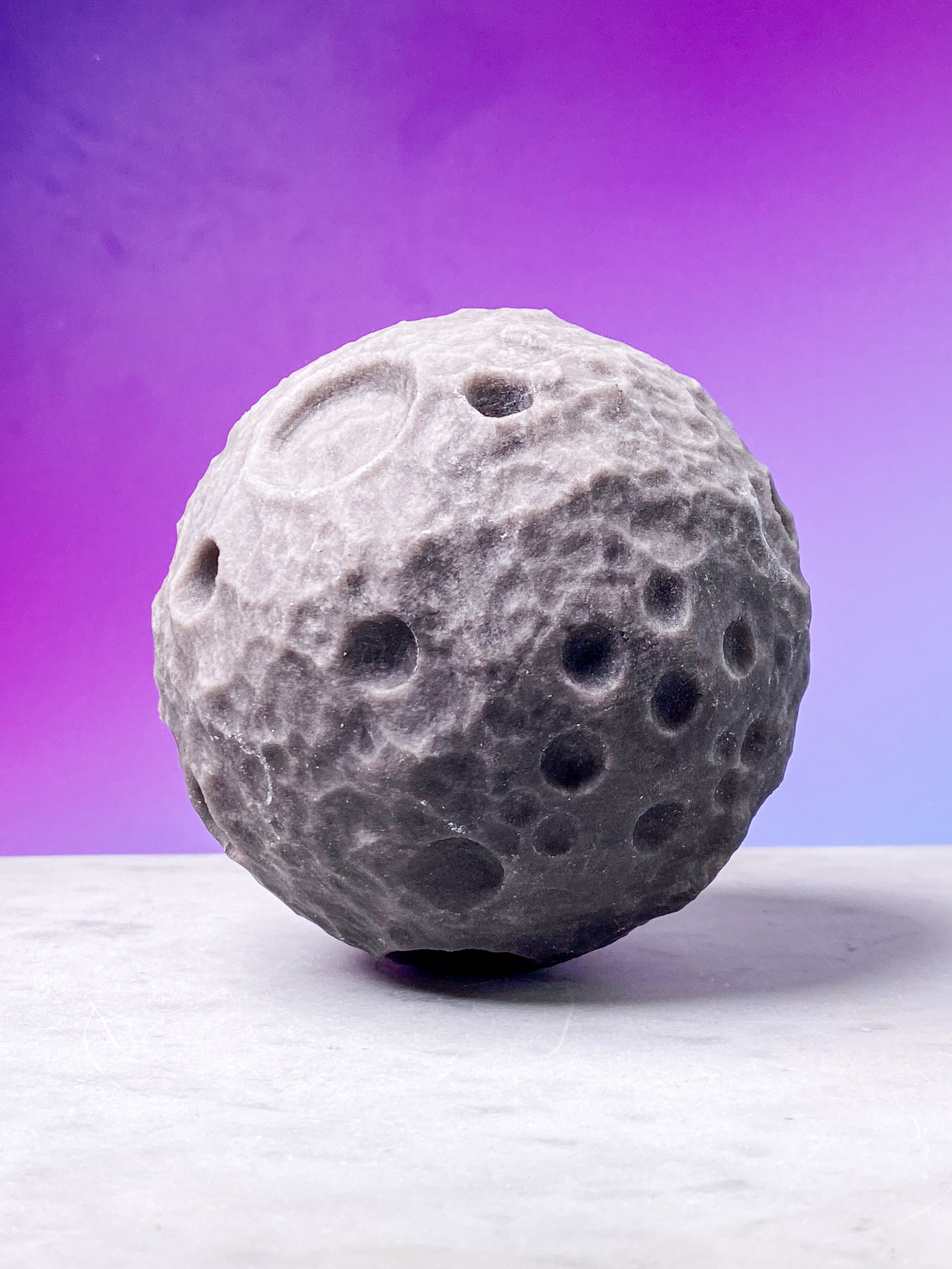 Kæmpe Sølv Obsidian Måne (Nr. 5)