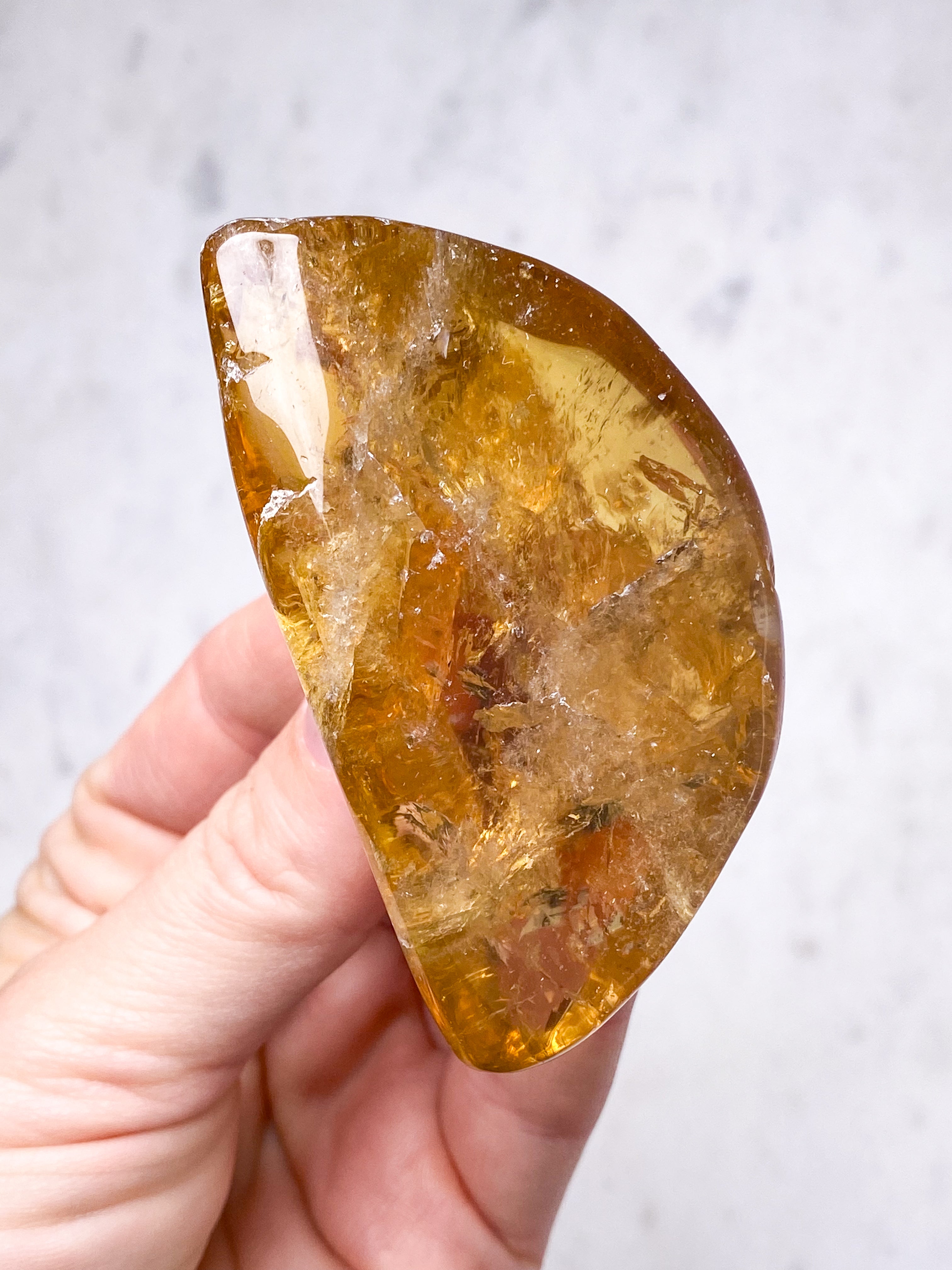 Citrin Poleret (Nr. 4) Eksklusiv Kvalitet