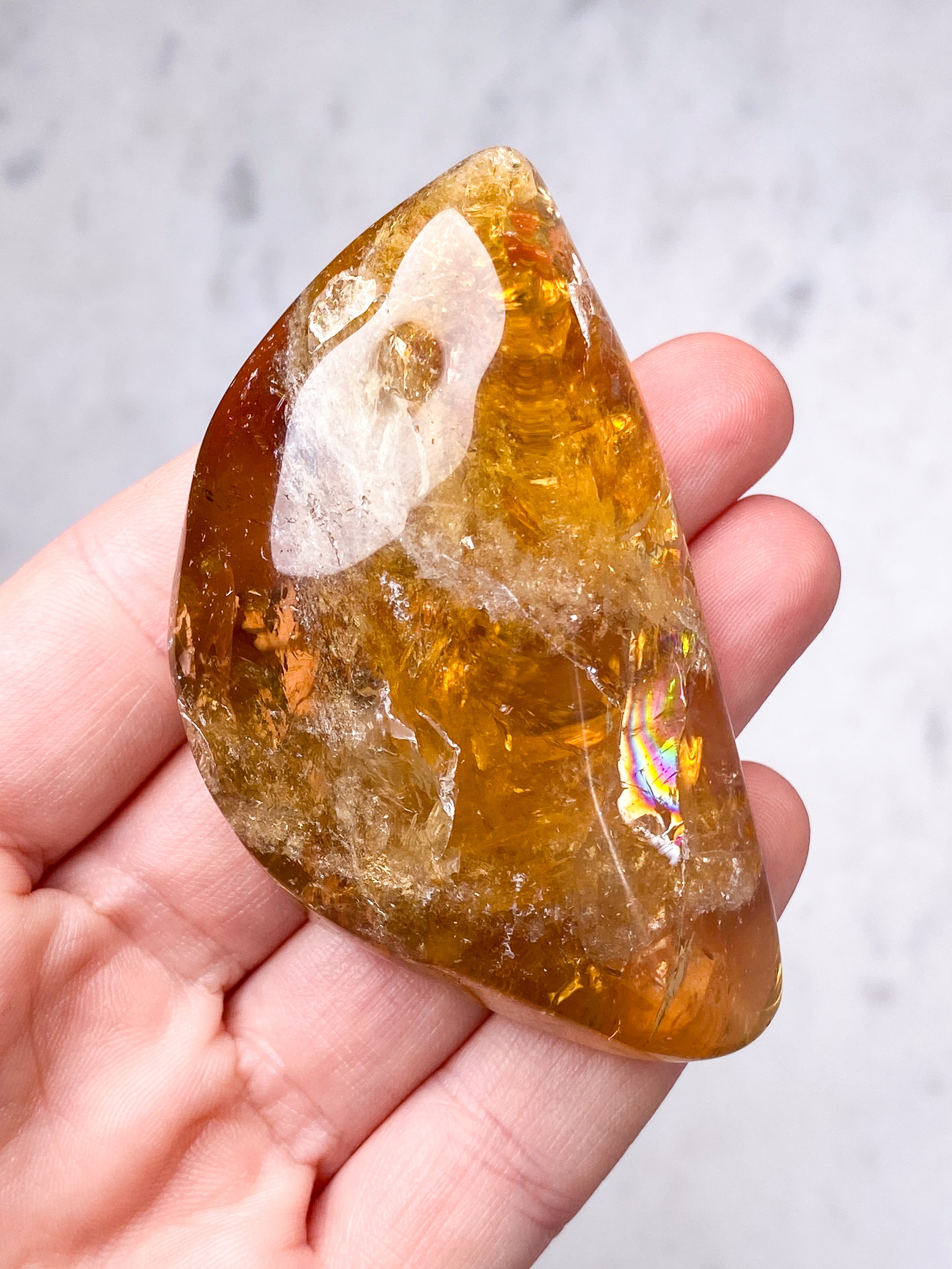 Citrin Poleret (Nr. 4) Eksklusiv Kvalitet