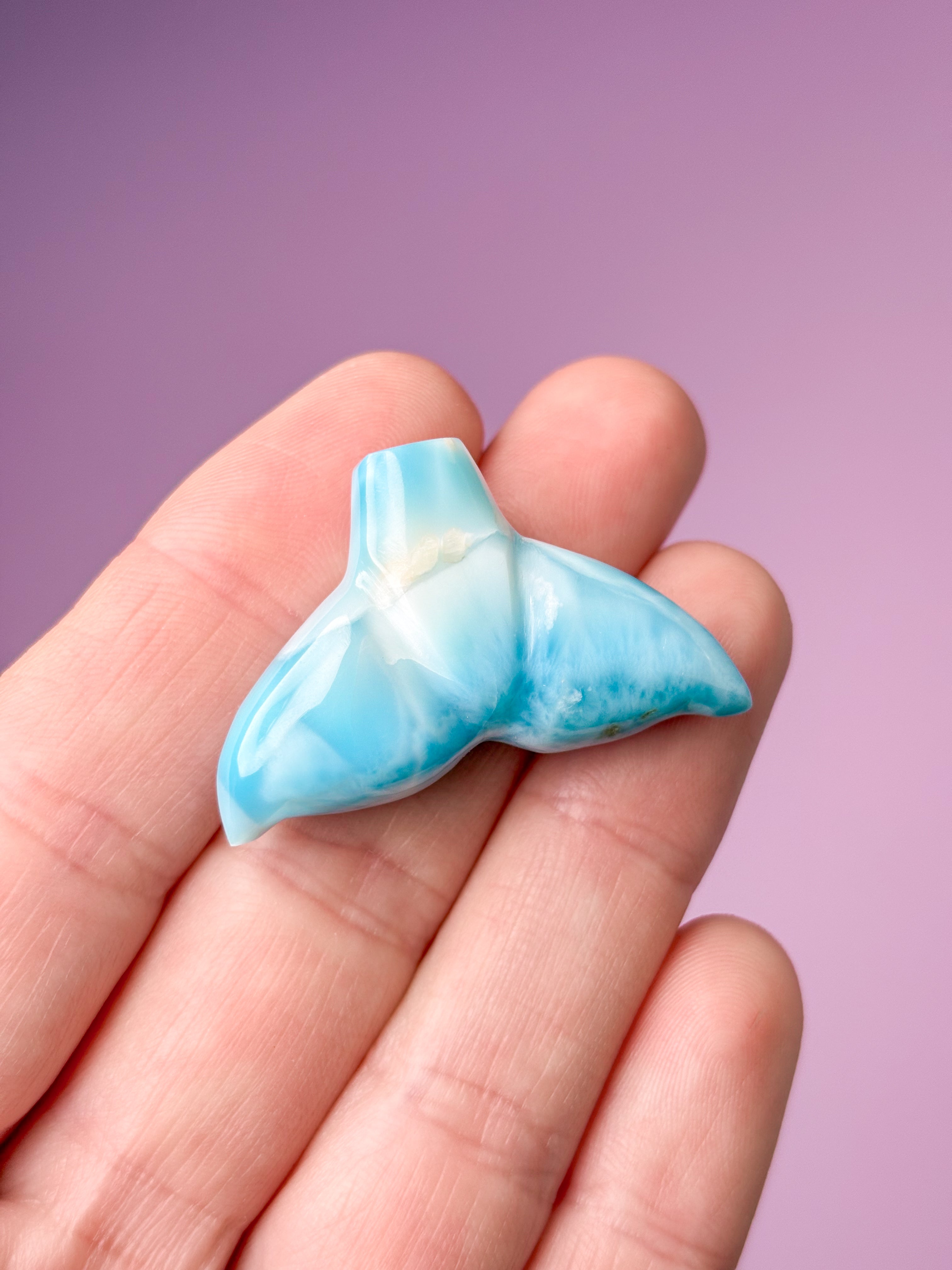 Larimar Whale Tail (No. 1) Exclusive Quality