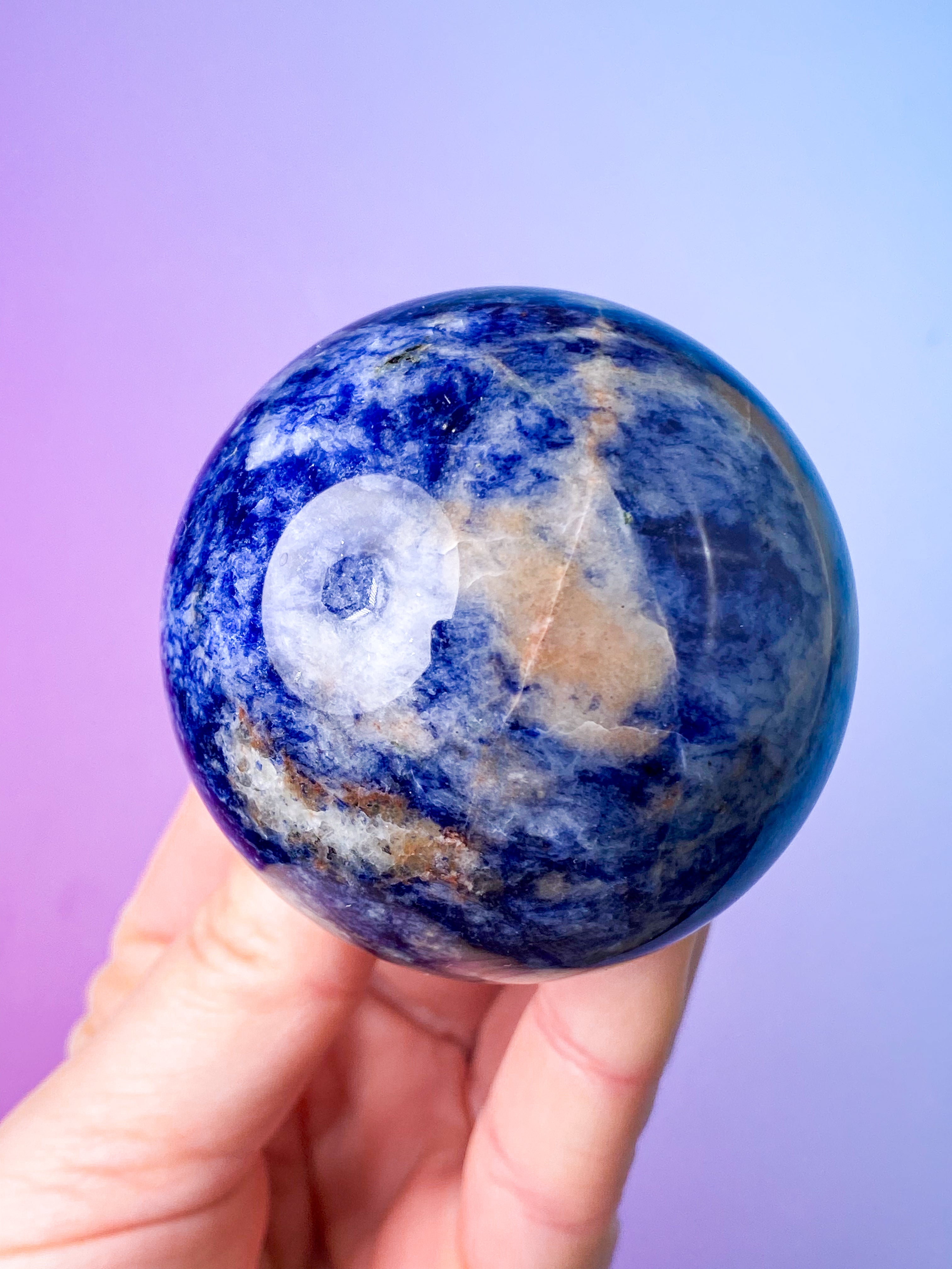 Sodalit Kugle (Nr. 9)