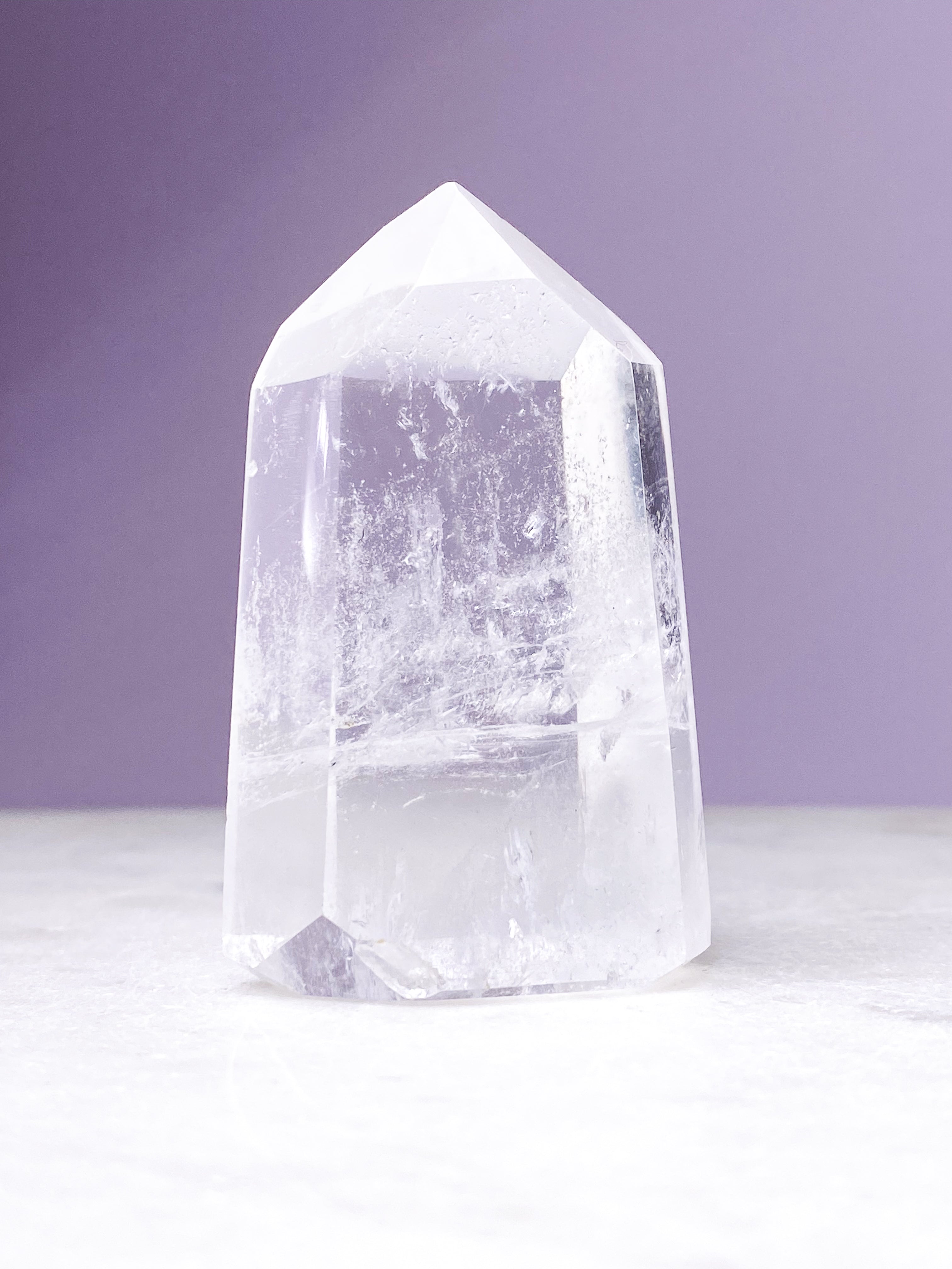 Jättestorn av bergkristall (nr 3) Exklusiv kvalitet