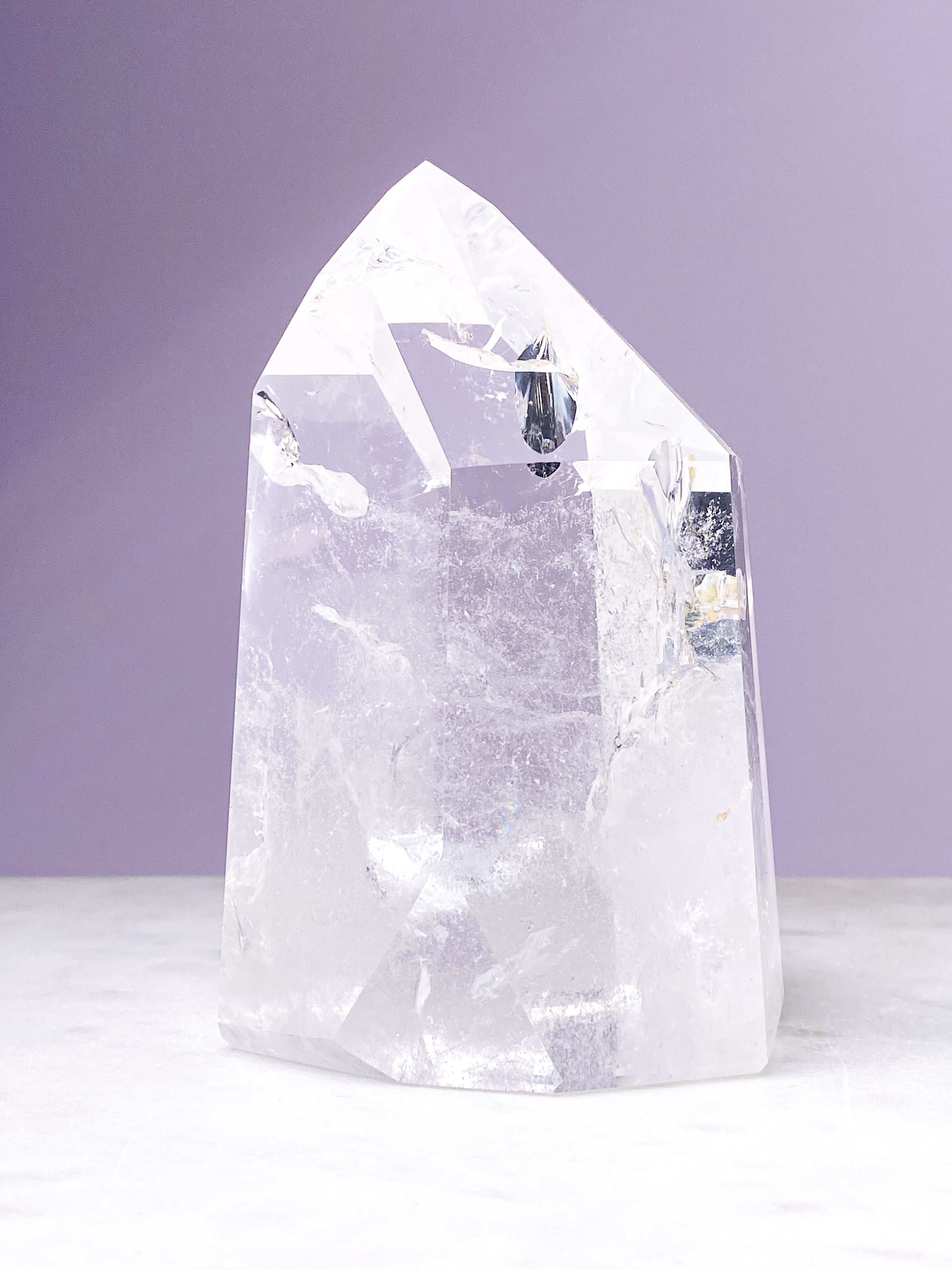 Jättestorn av bergkristall (nr 3) Exklusiv kvalitet