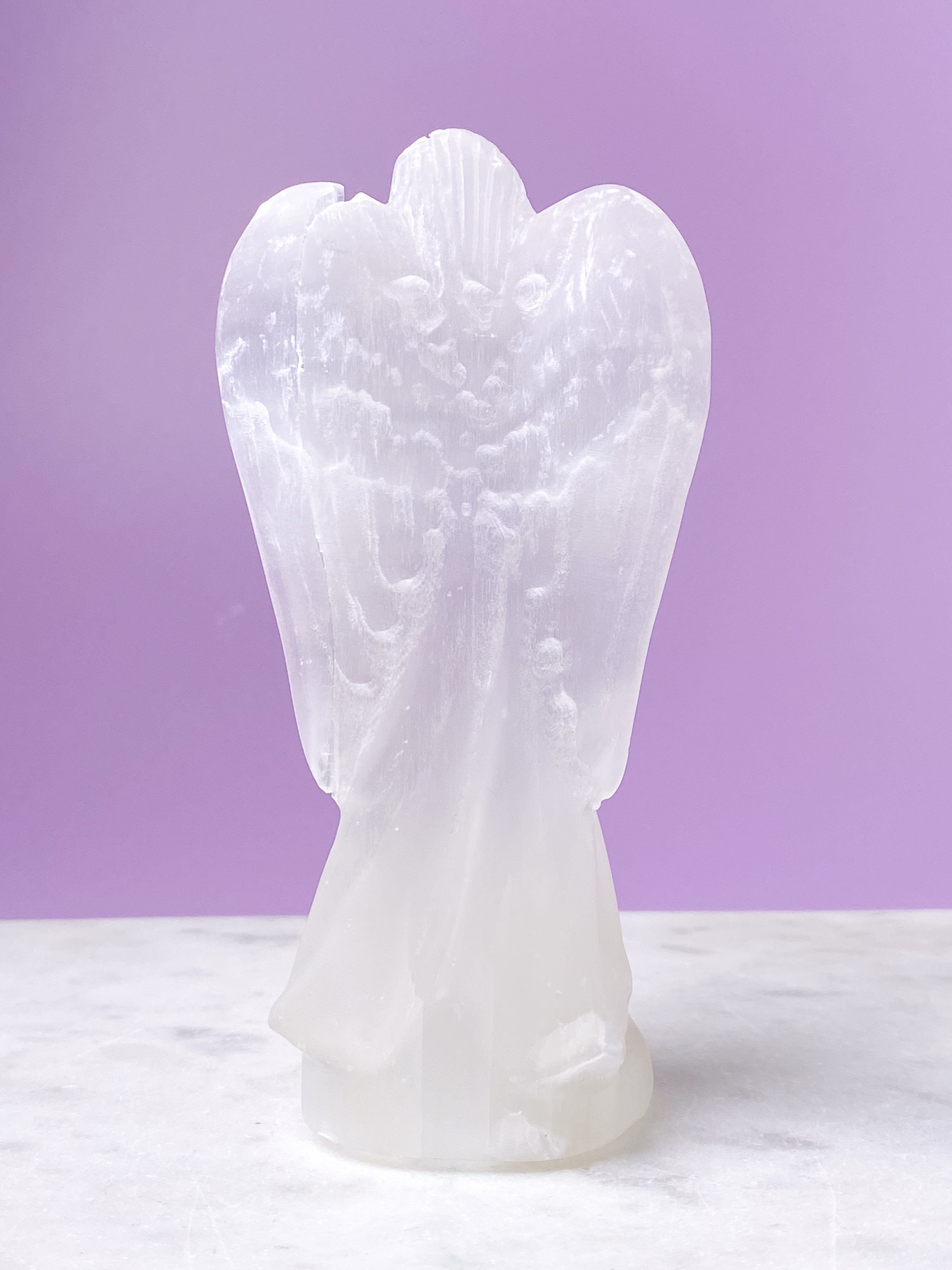 Selenite Angel (No. 1)