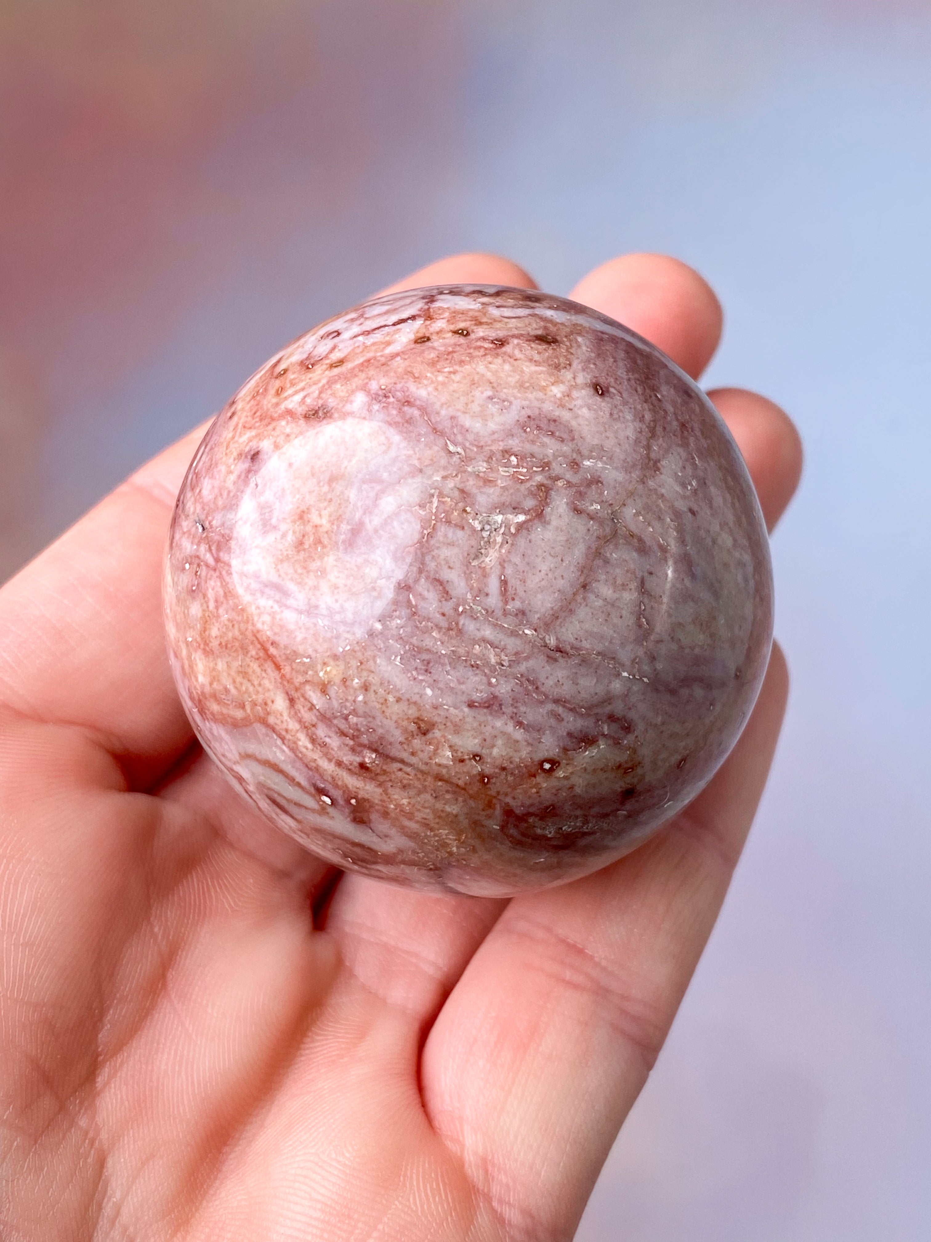 Polychrom Jasper Palm Stone (nr 12)
