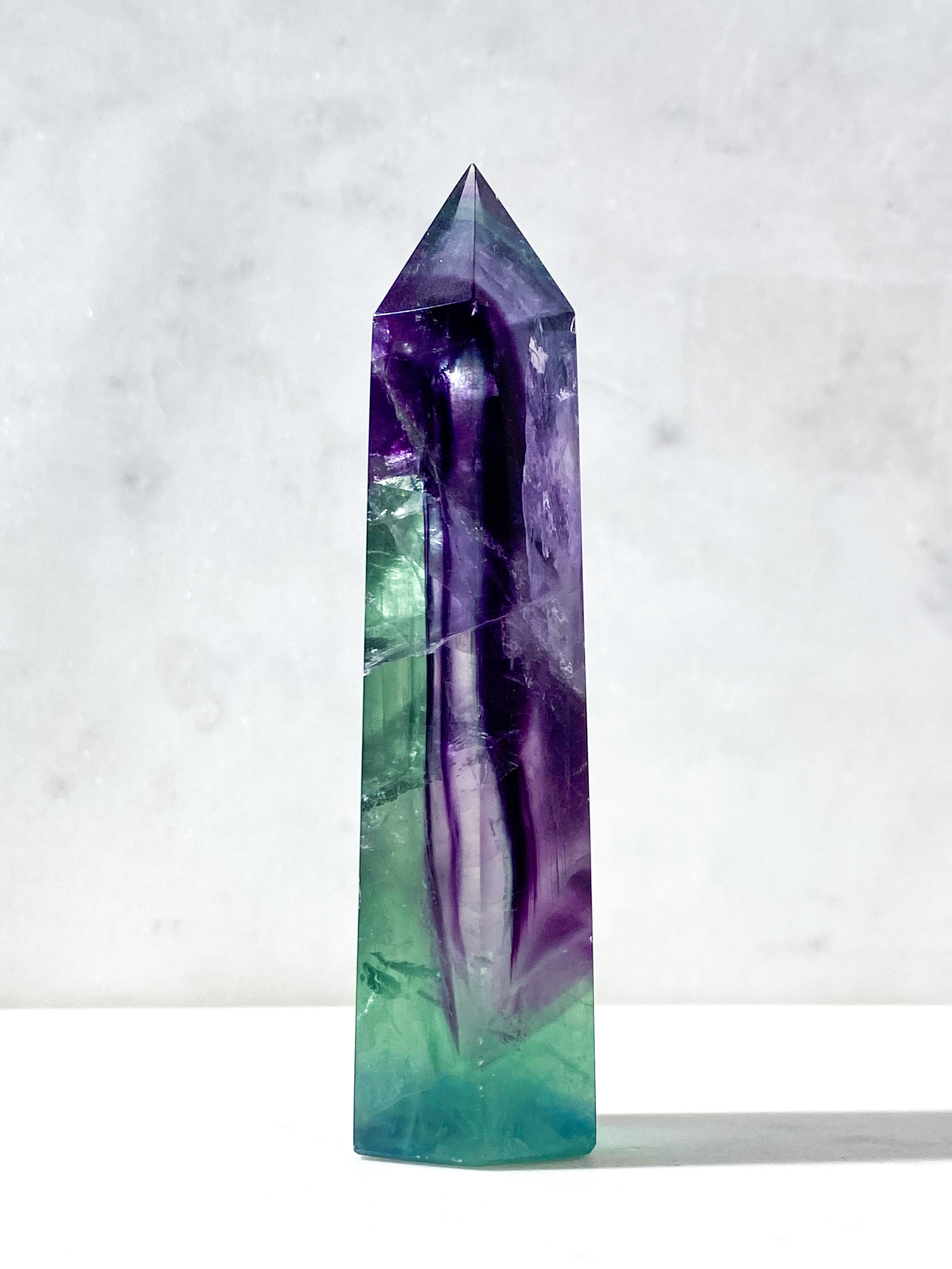 Regnbue Fluorit Tårn (Nr. 6)